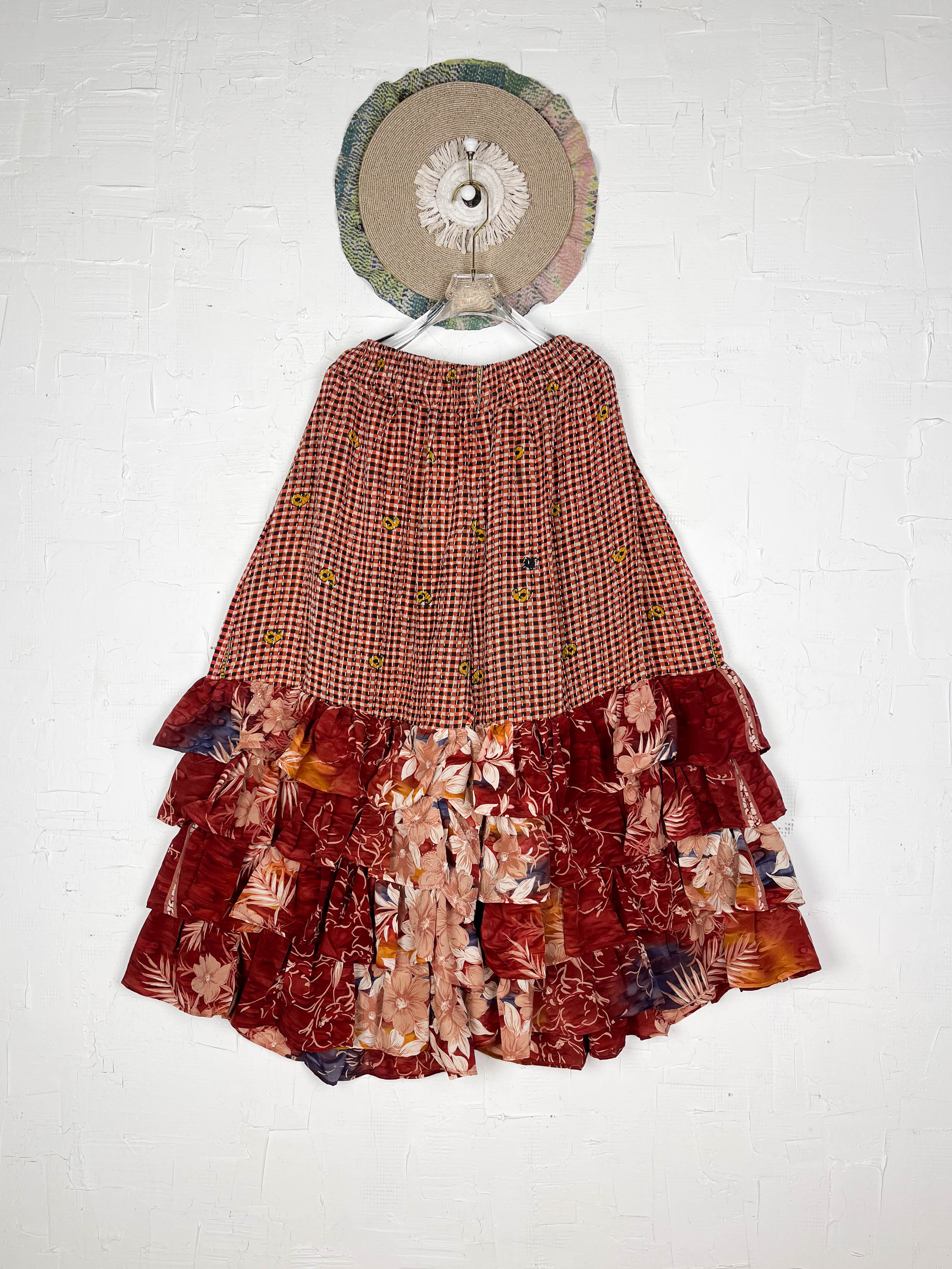 Floral Kantha Pants - Love Protect Sustain