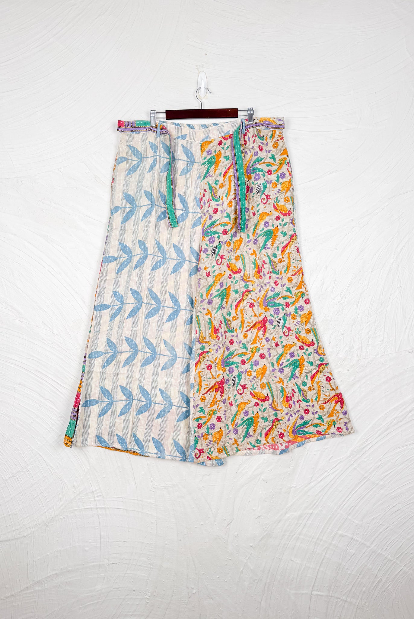 Floral Kantha Pants - Love Protect Sustain