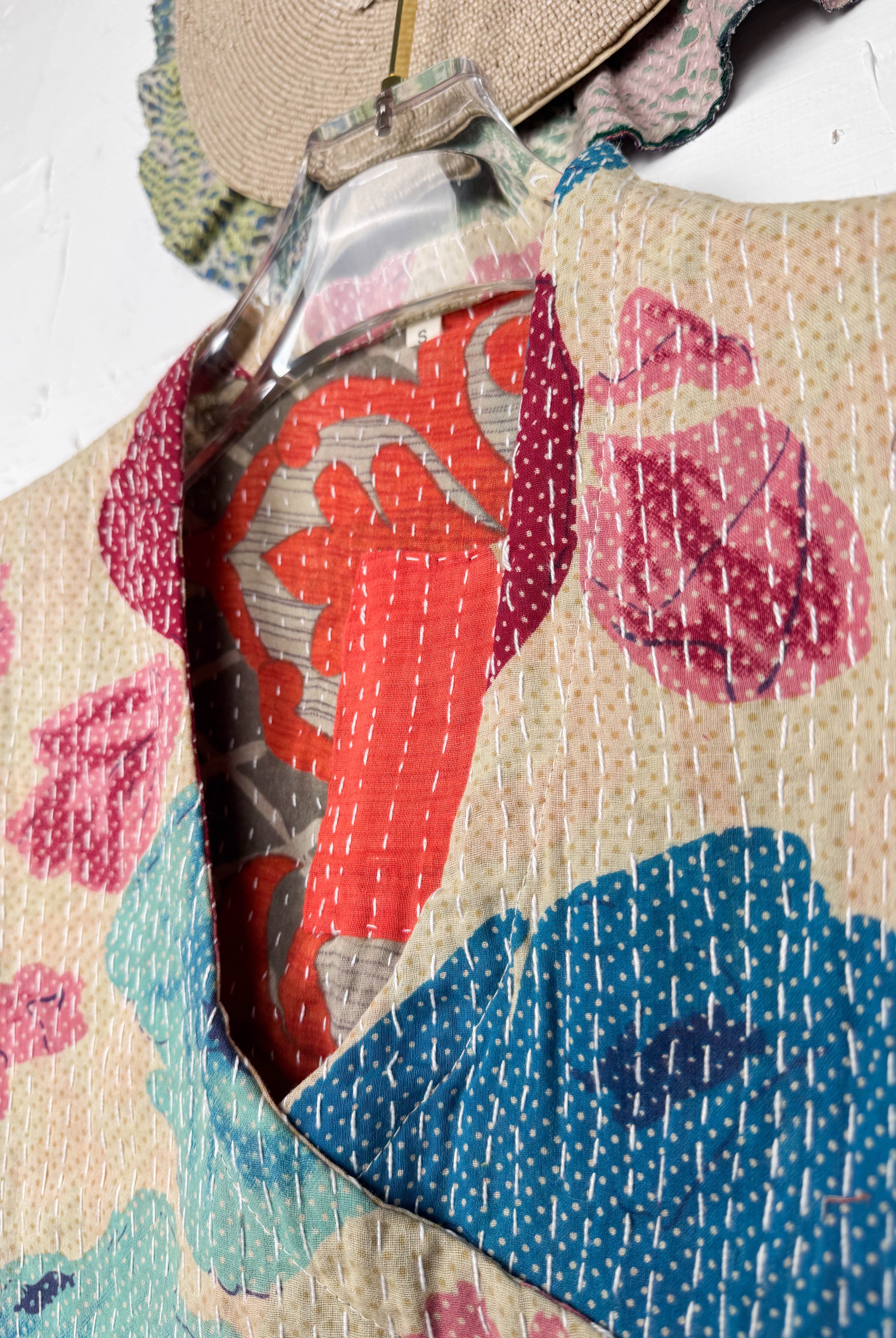 Floral Kantha Top - Love Protect Sustain