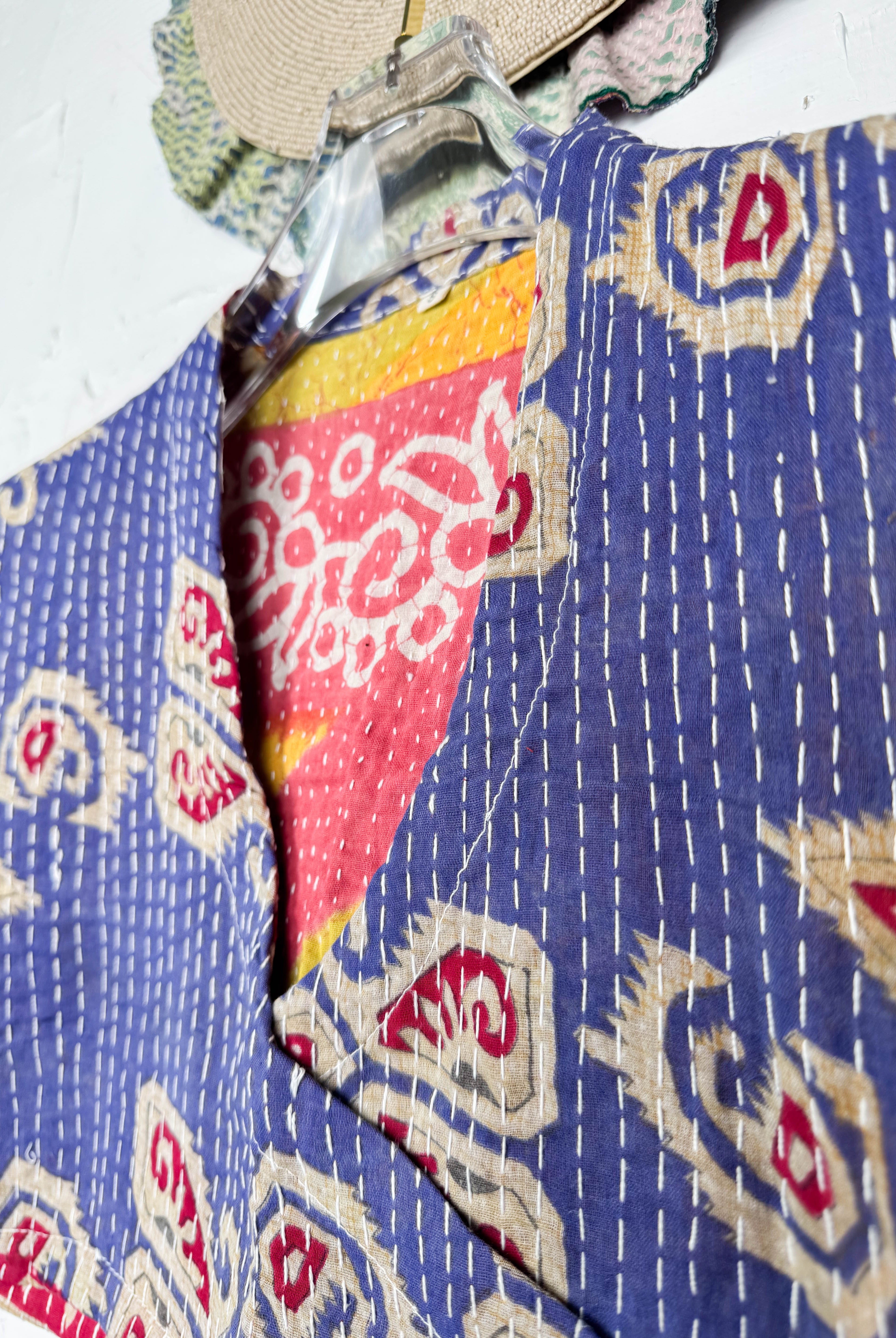 Floral Kantha Top - Love Protect Sustain