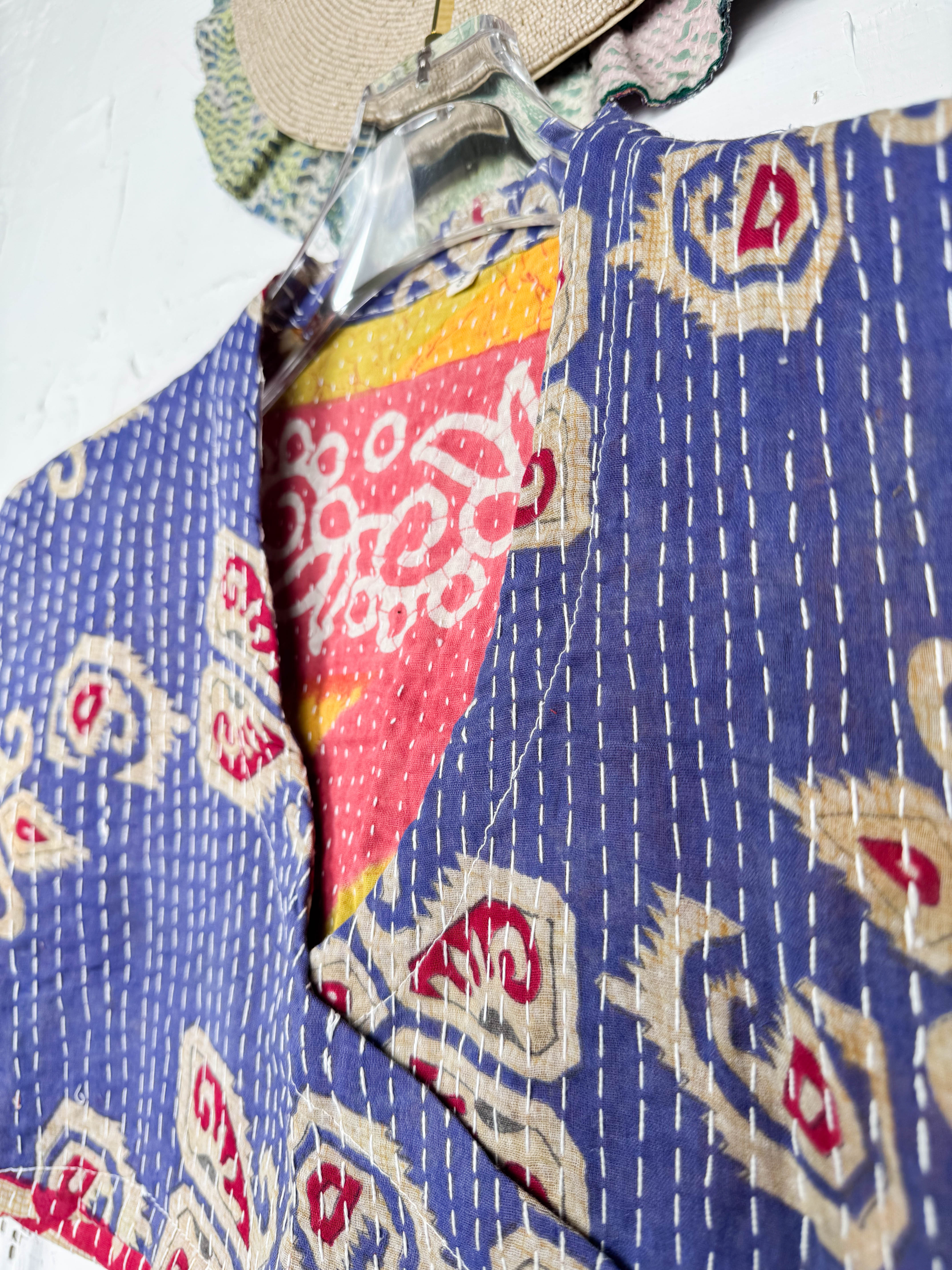 Floral Kantha Top - Love Protect Sustain