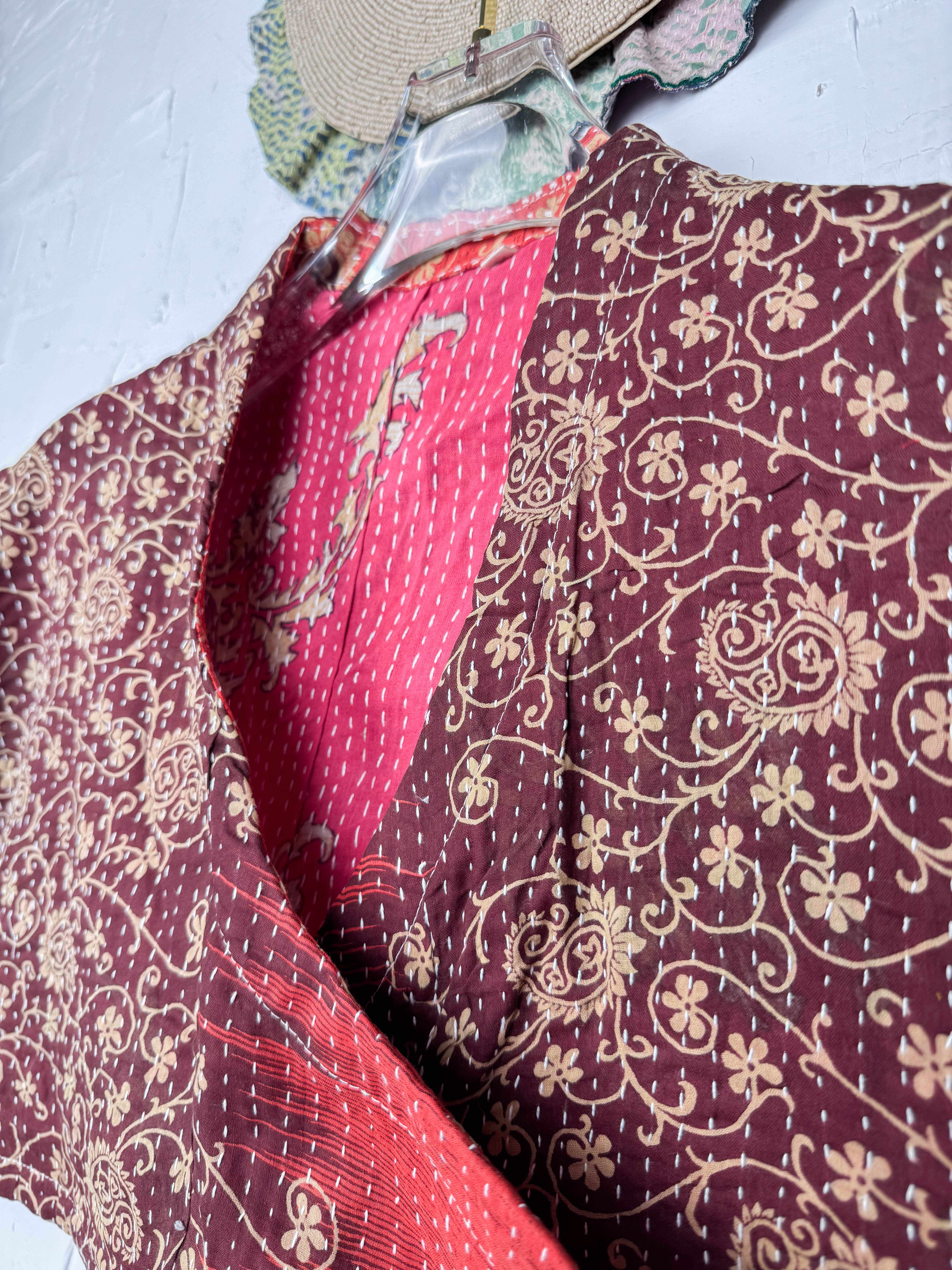 Floral Kantha Top - Love Protect Sustain