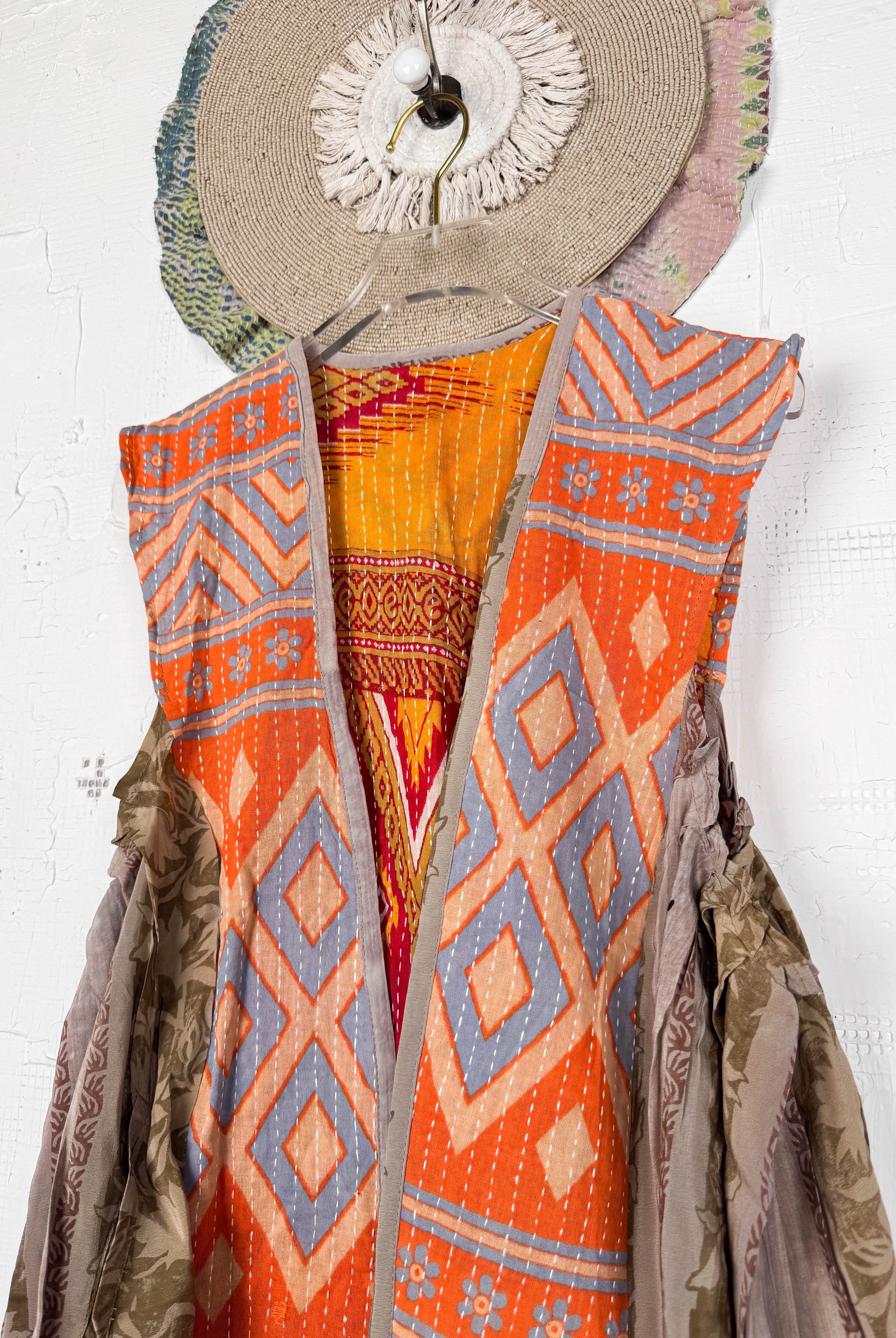 Floral Kantha Top - Love Protect Sustain