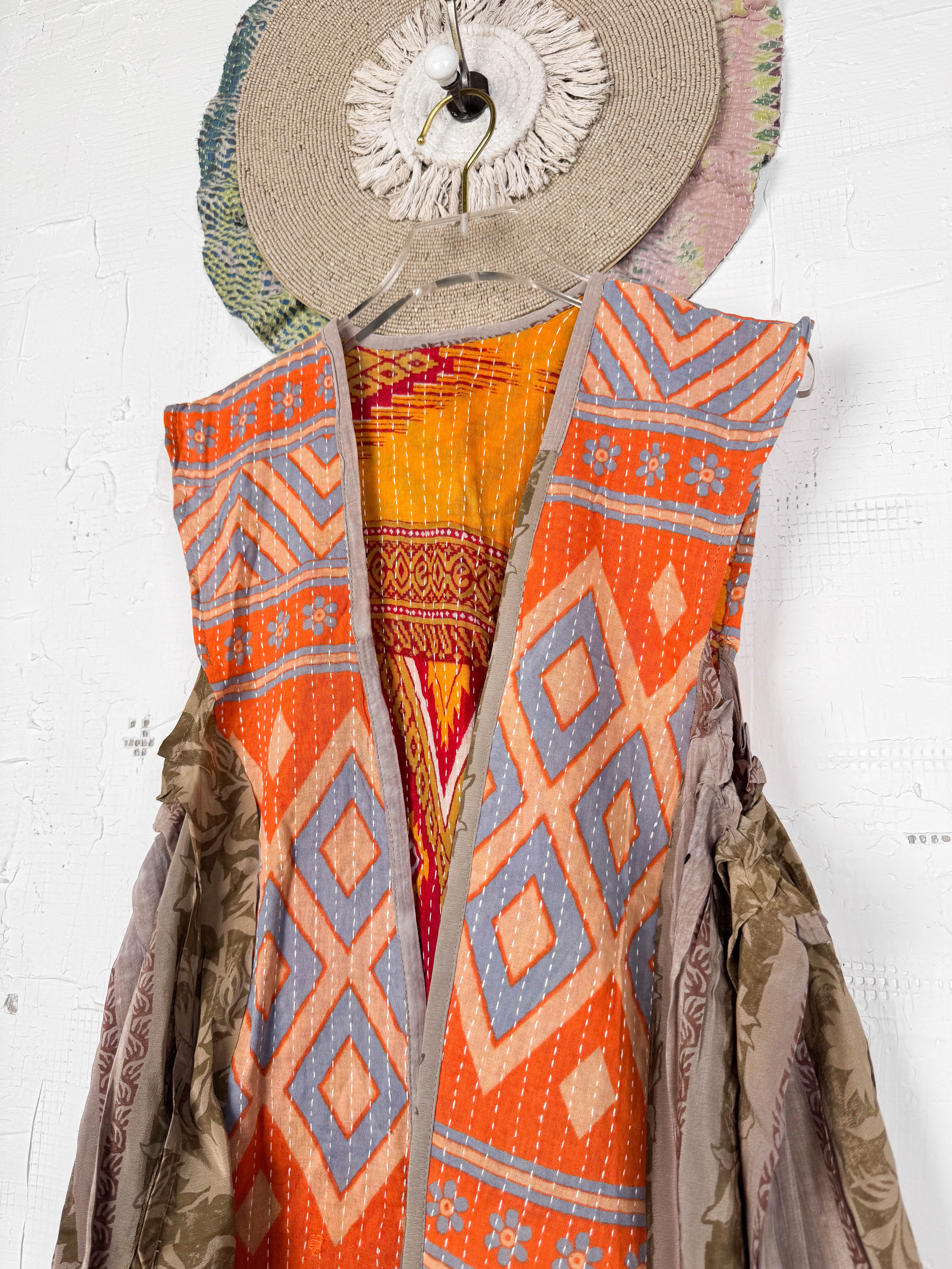 Floral Kantha Top - Love Protect Sustain