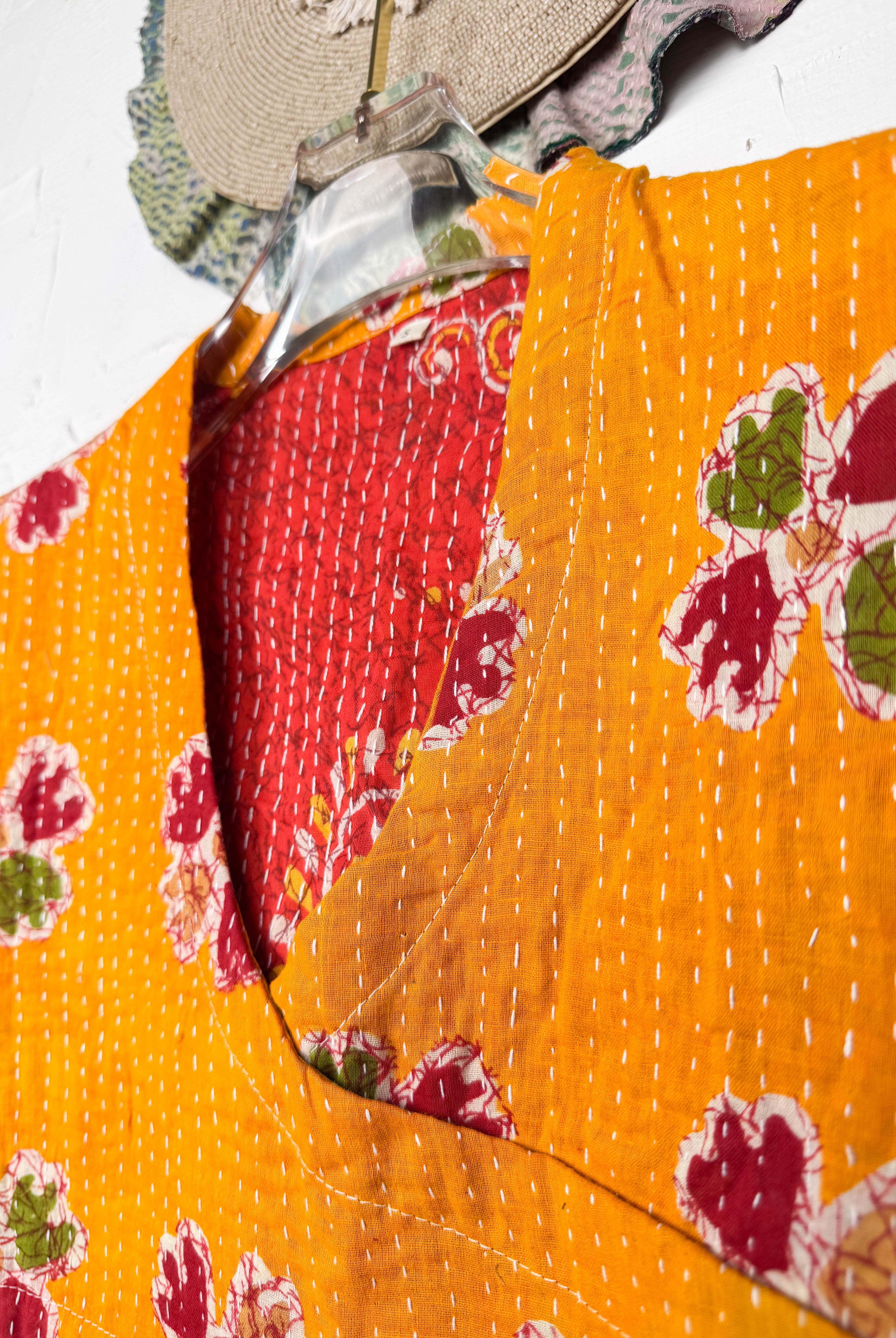 Floral Kantha Top - Love Protect Sustain