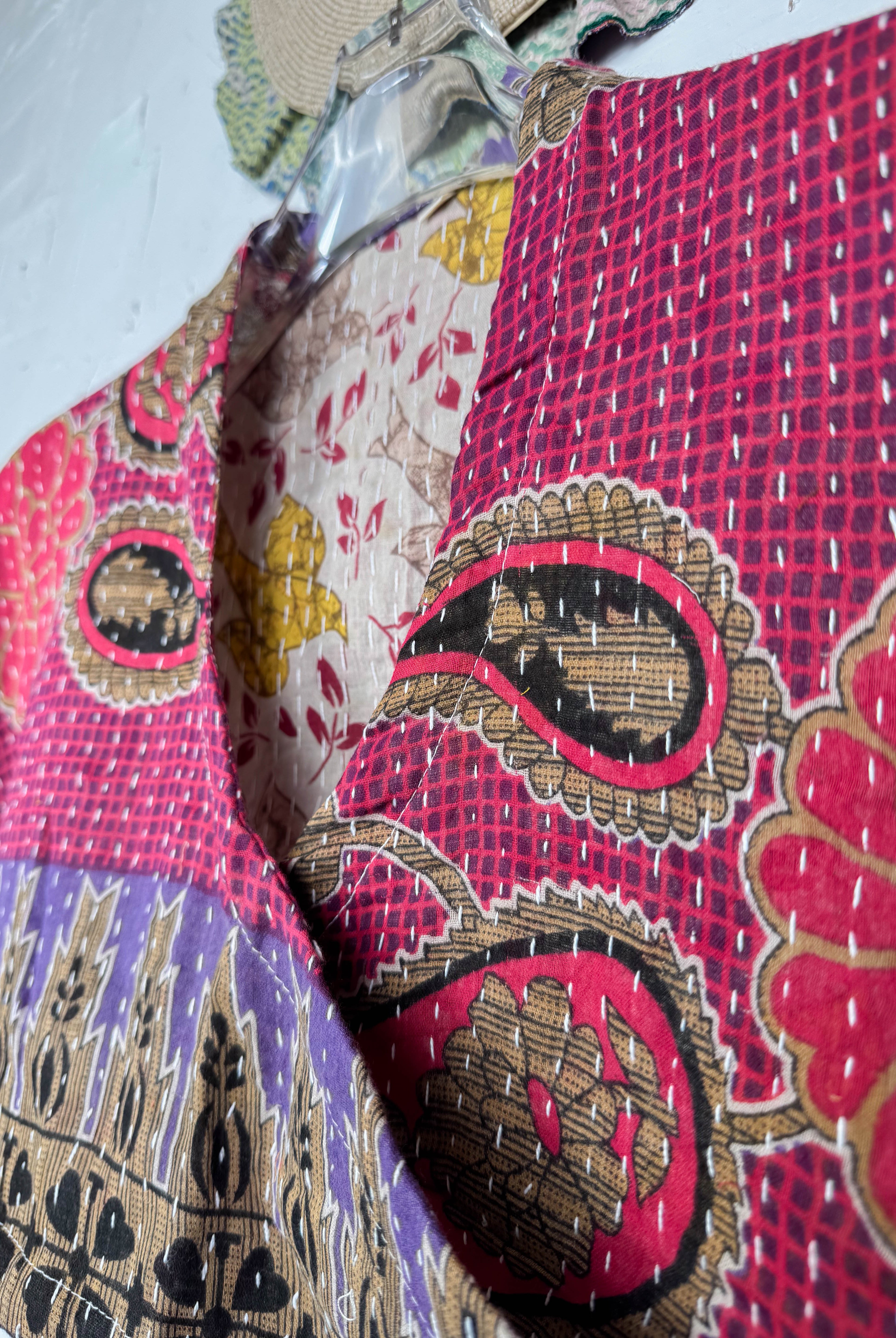 Floral Kantha Top - Love Protect Sustain