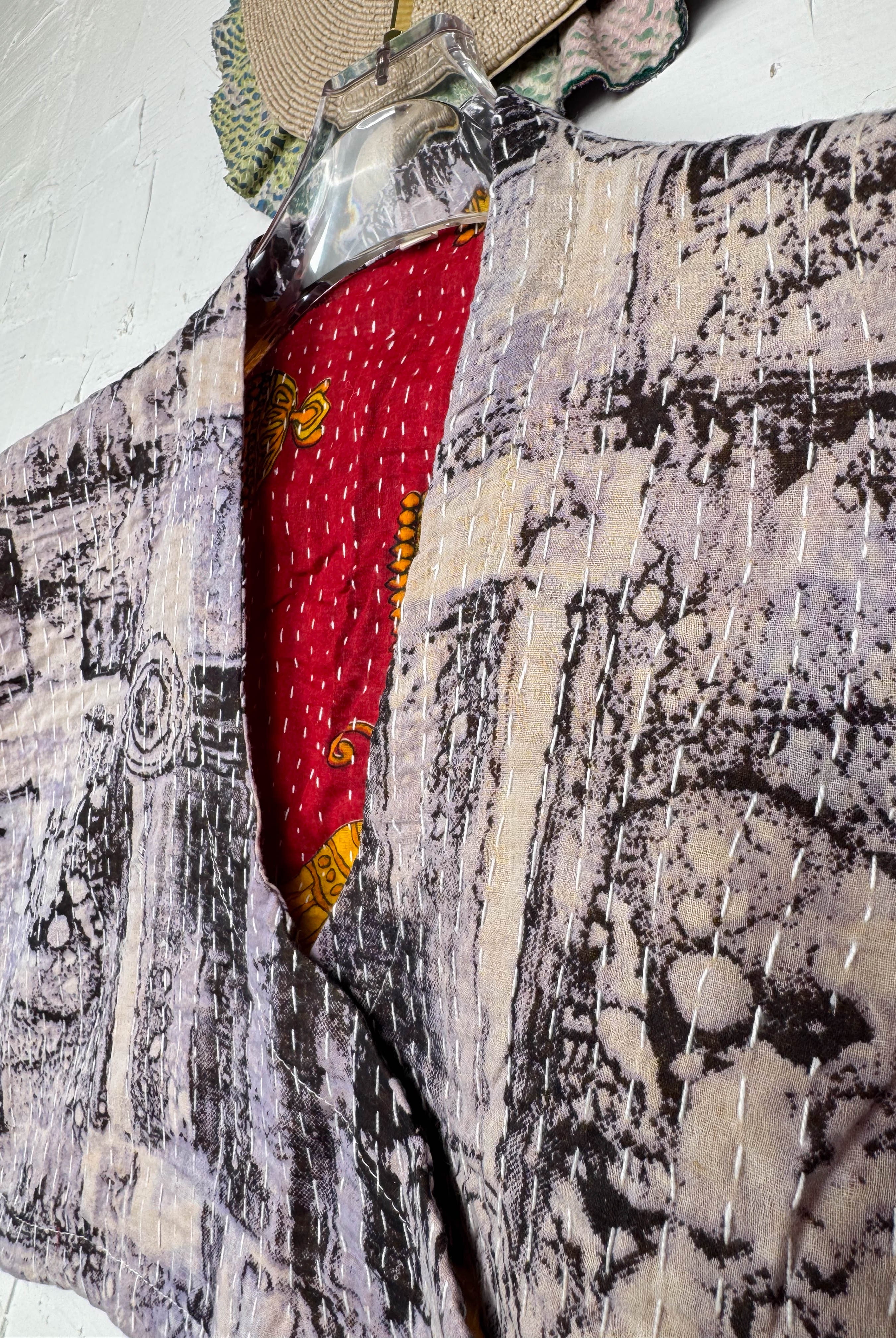 Floral Kantha Top - Love Protect Sustain