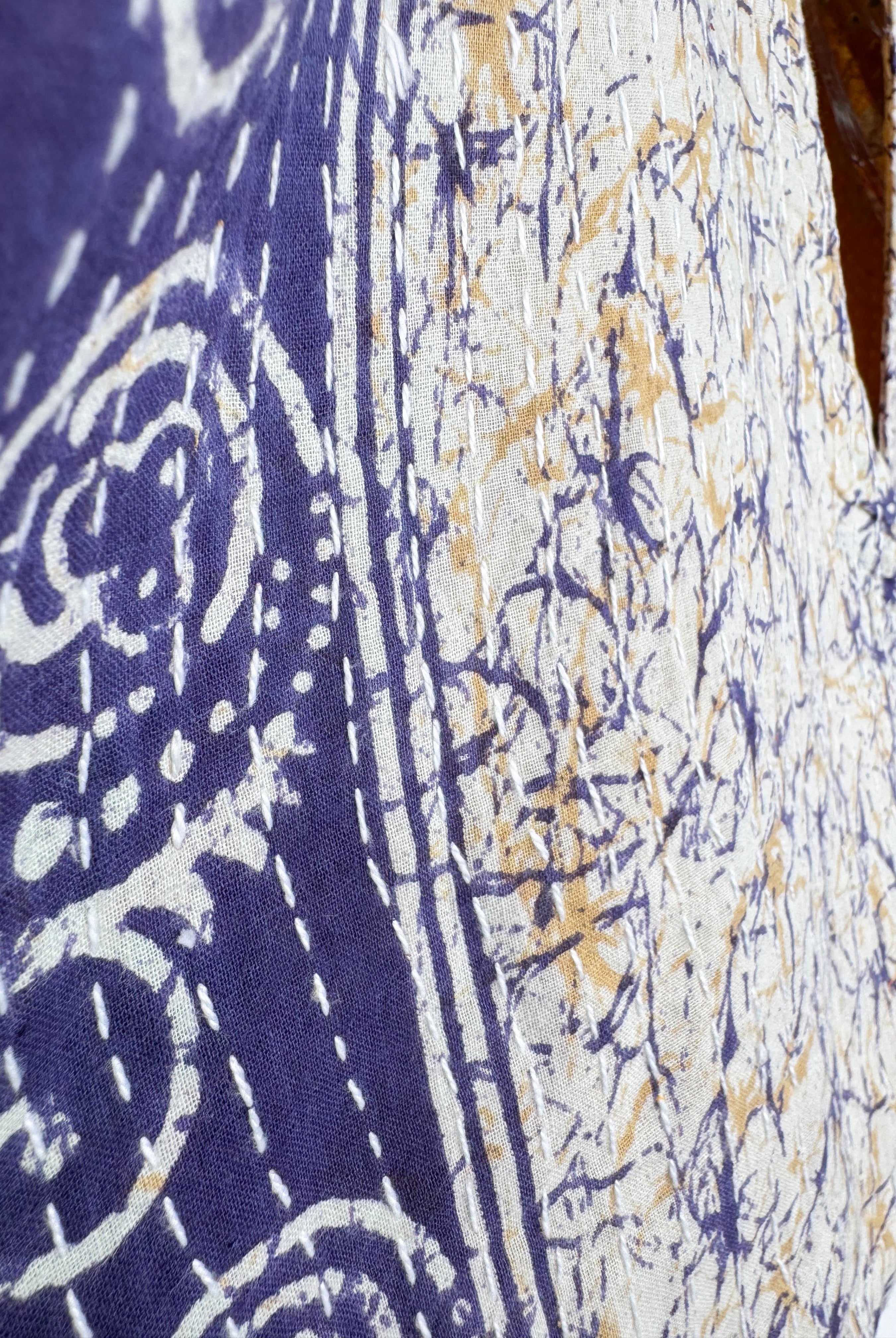 Floral Kantha Top - Love Protect Sustain