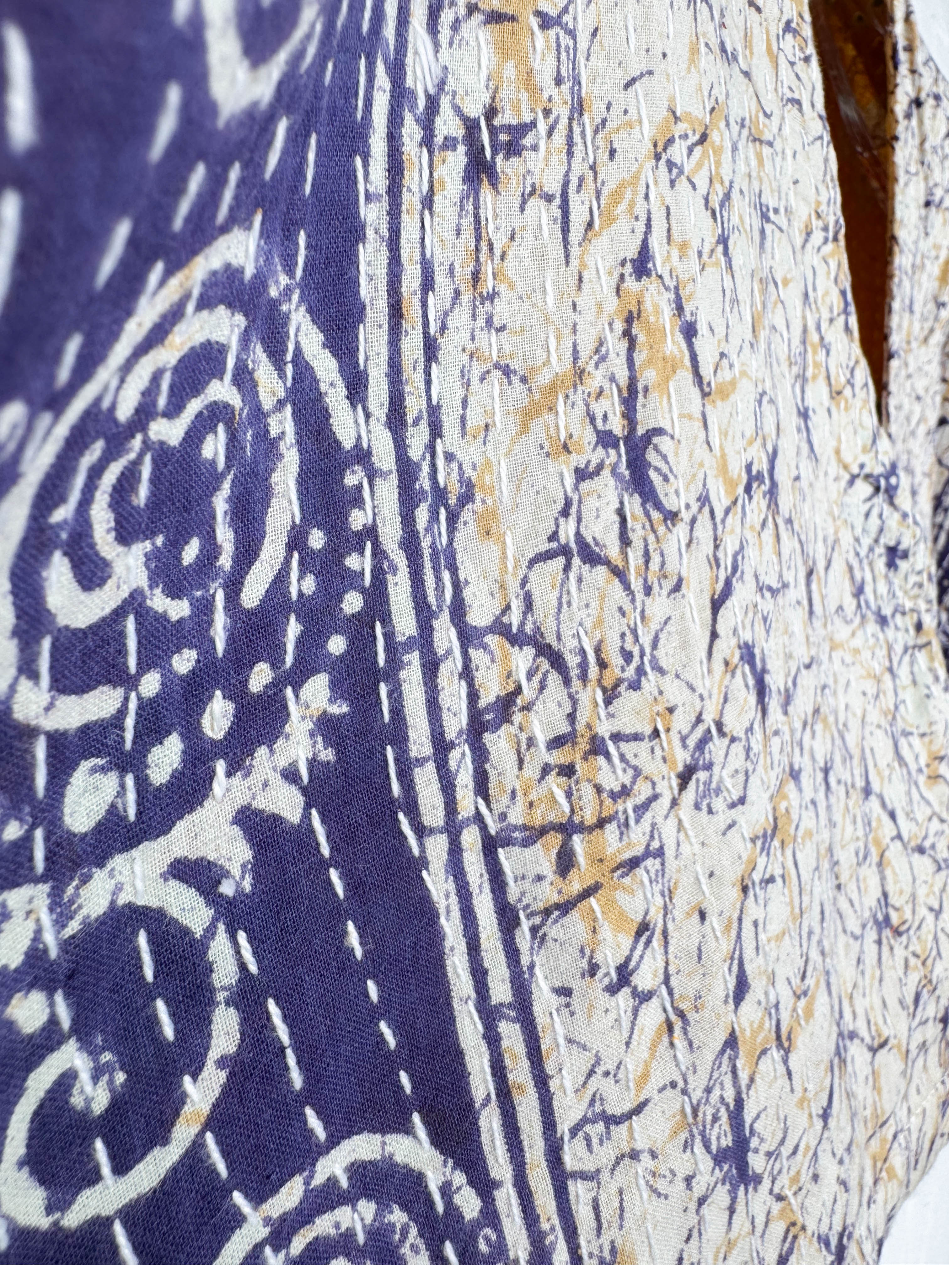 Floral Kantha Top - Love Protect Sustain