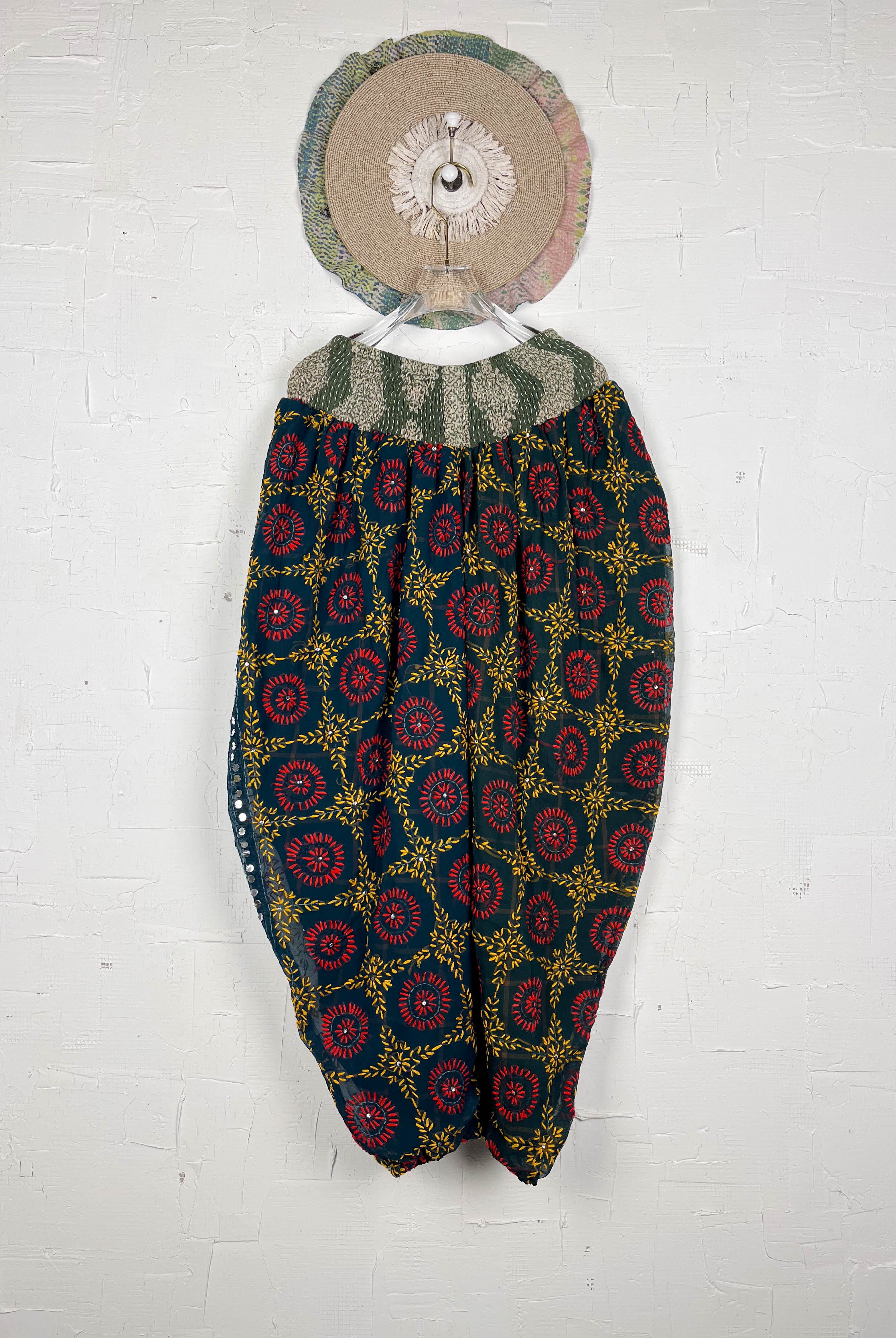 Floral Pattern Handmade Pants- Love Protect Sustain