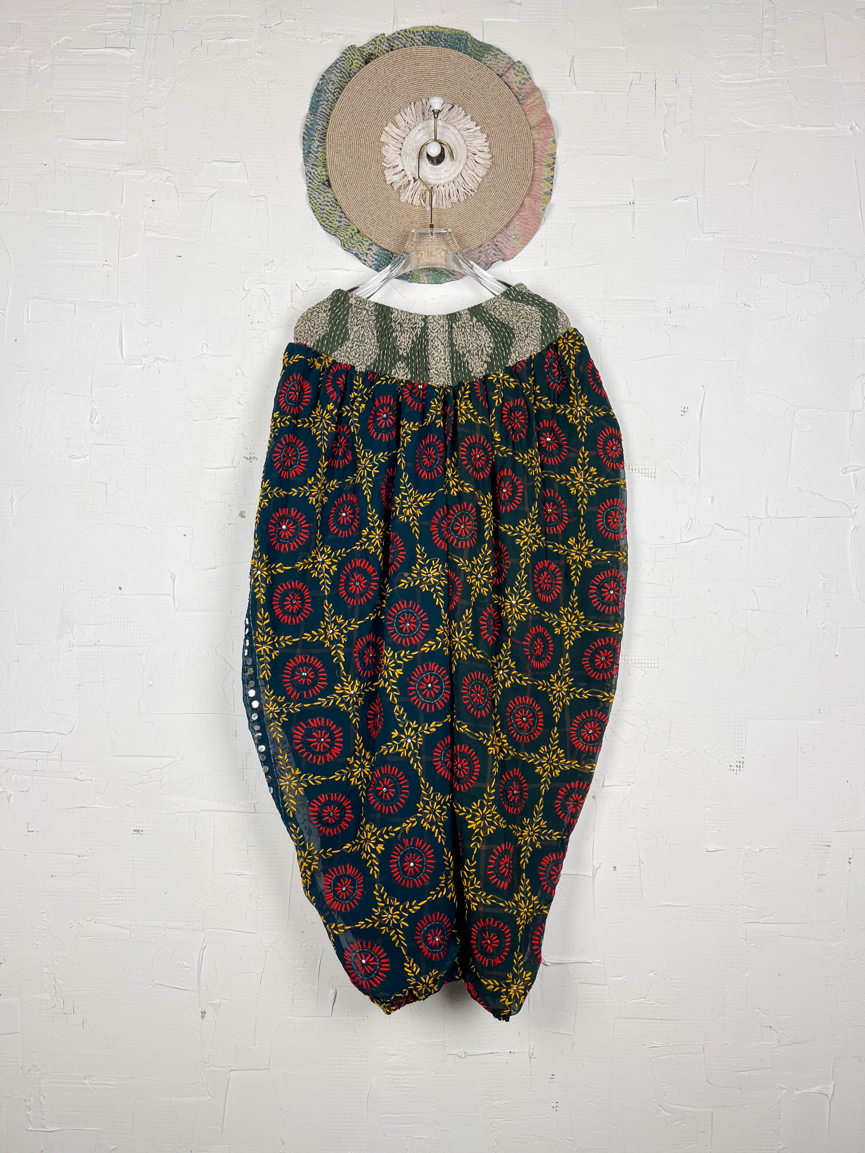 Floral Pattern Handmade Pants- Love Protect Sustain