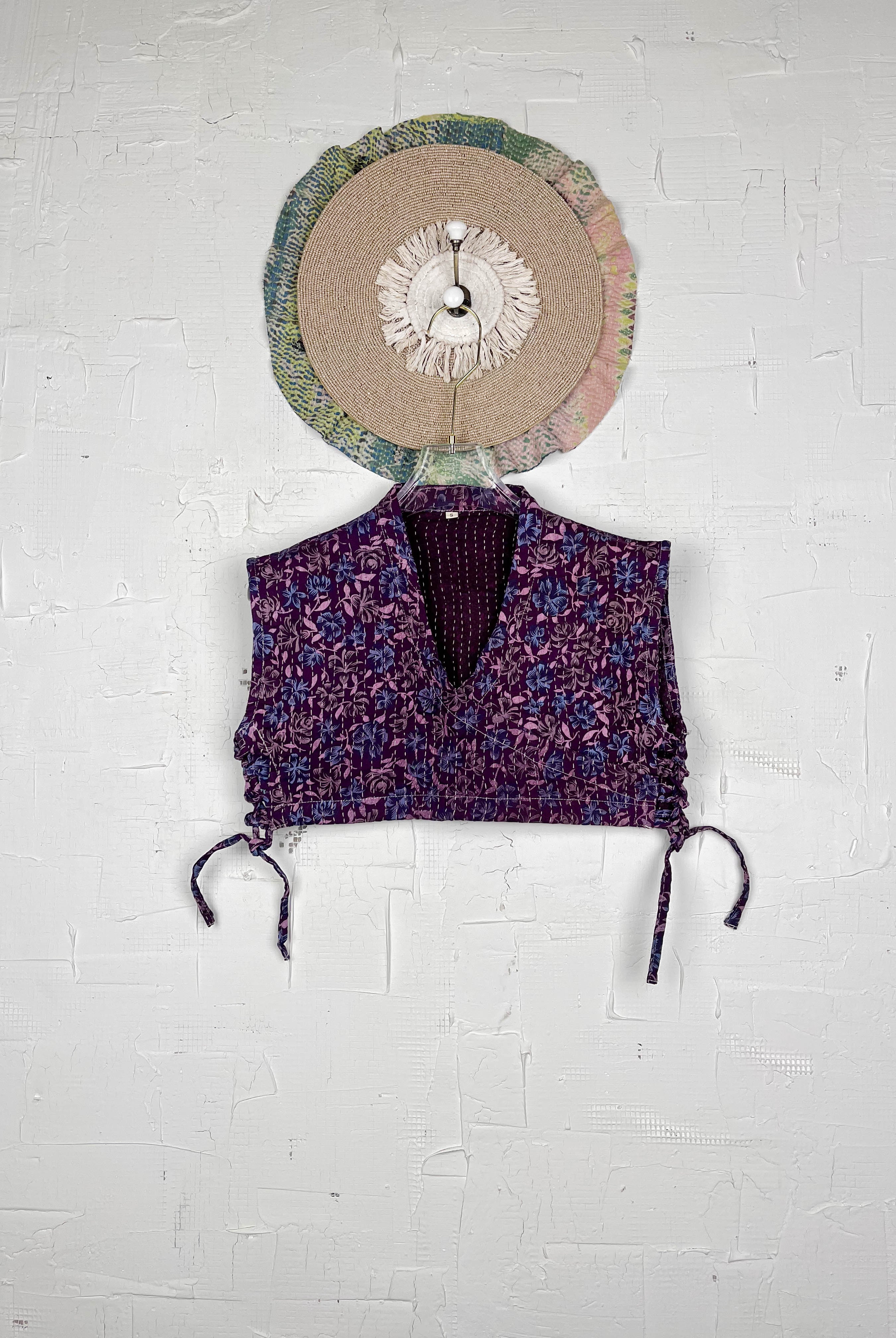 Floral Purple Top - Love Protect Sustain