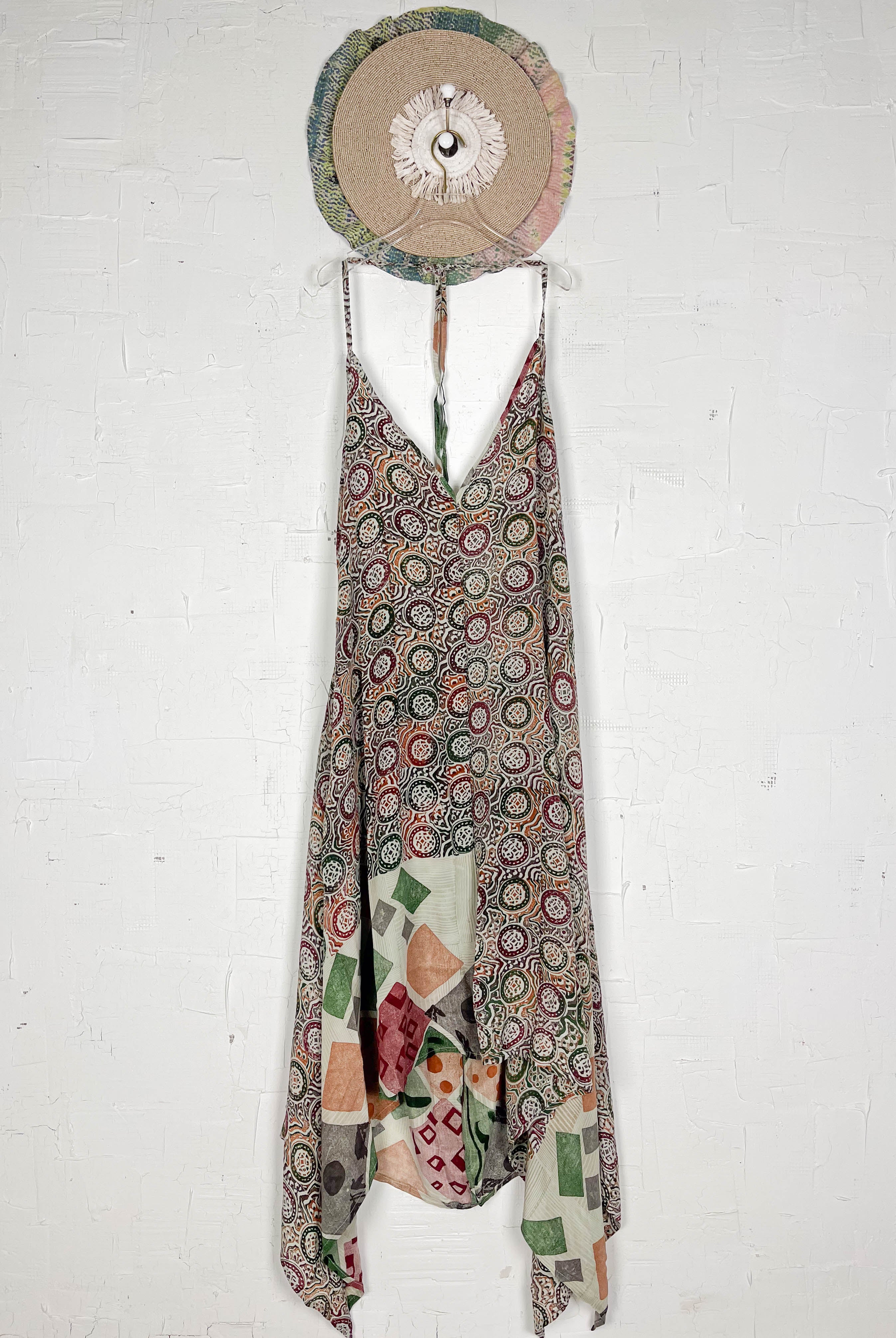 Floral Silk Dress - Love Protect Sustain