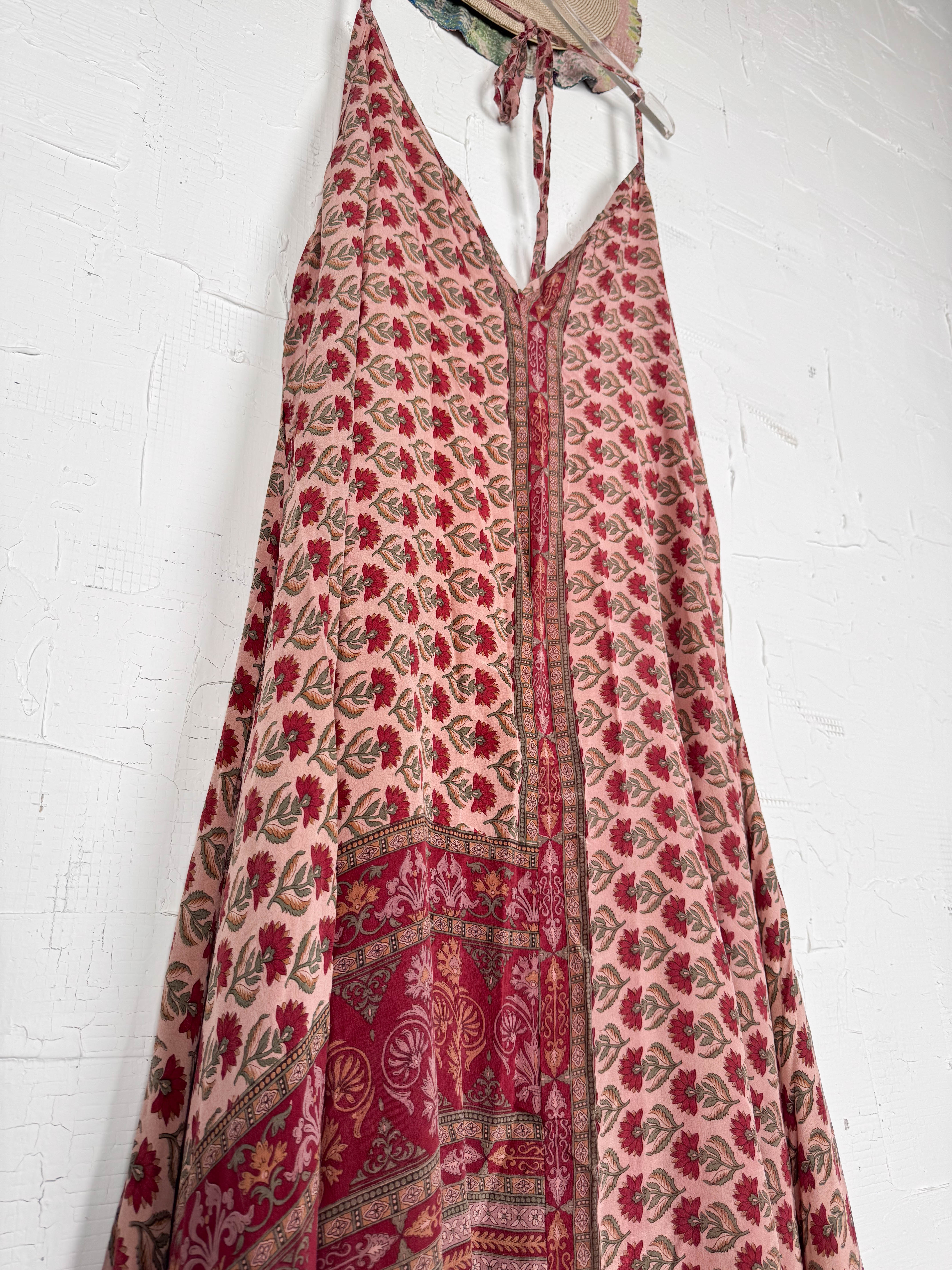 Floral Vintage Dress - Love Protect Sustain