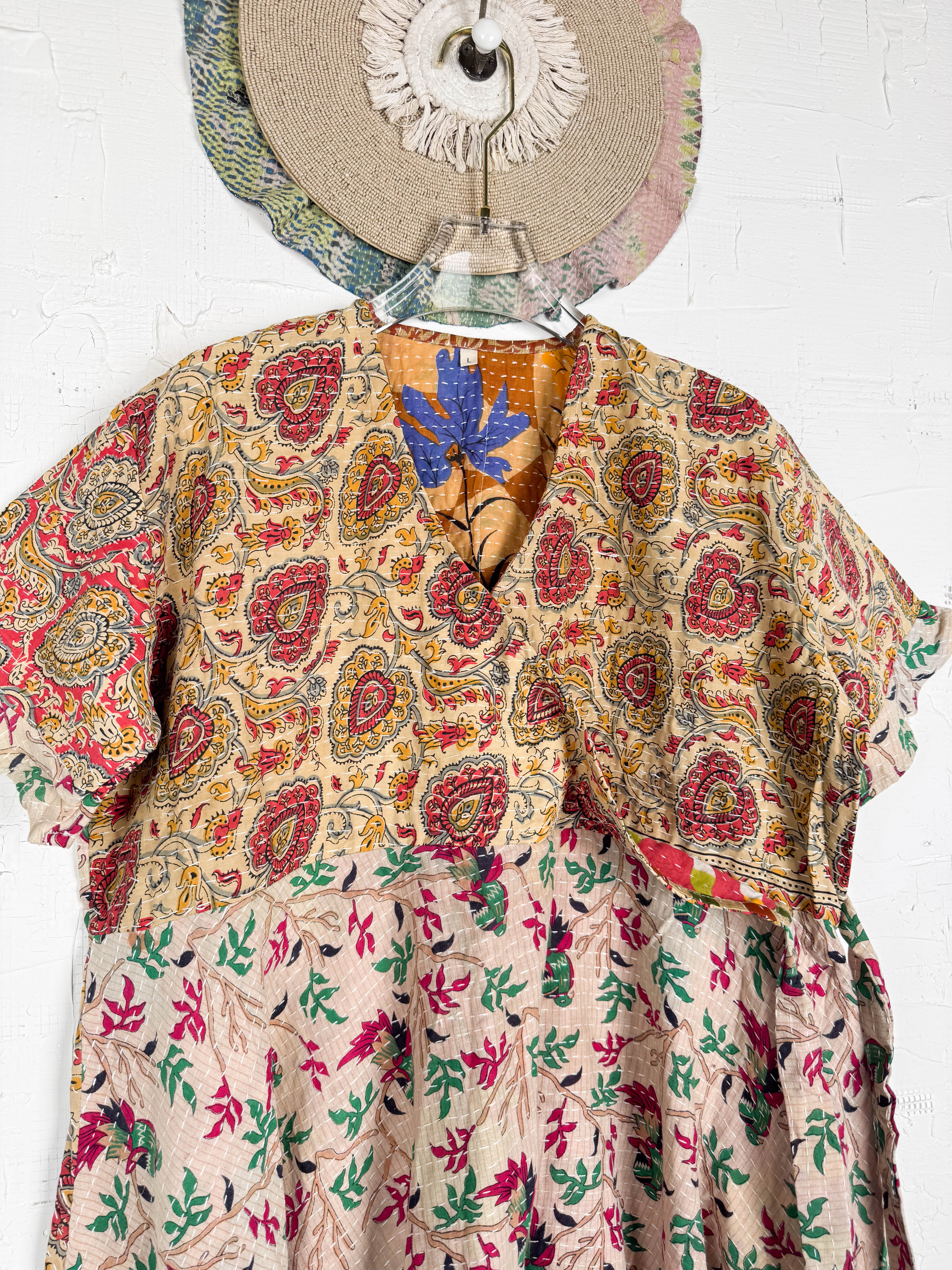 Floral Vintage Dress- Love Protect Sustain