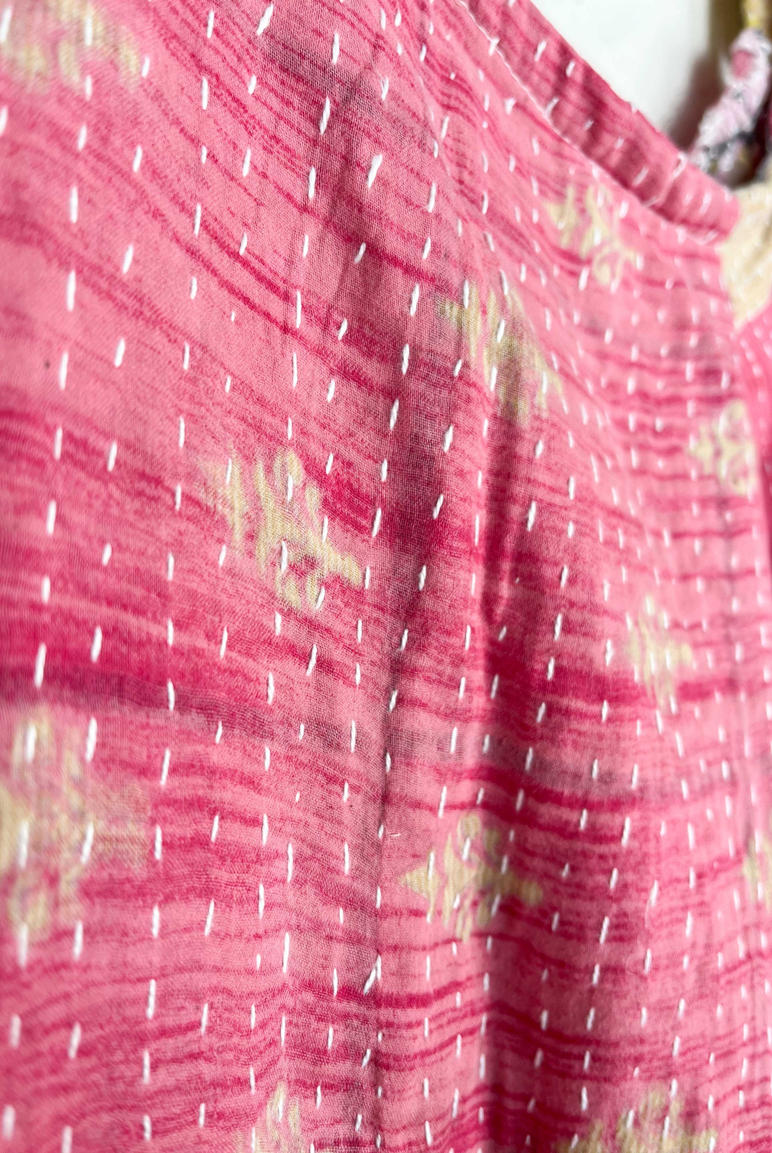 Floral print flowy jumpsuit - Love Protect Sustain