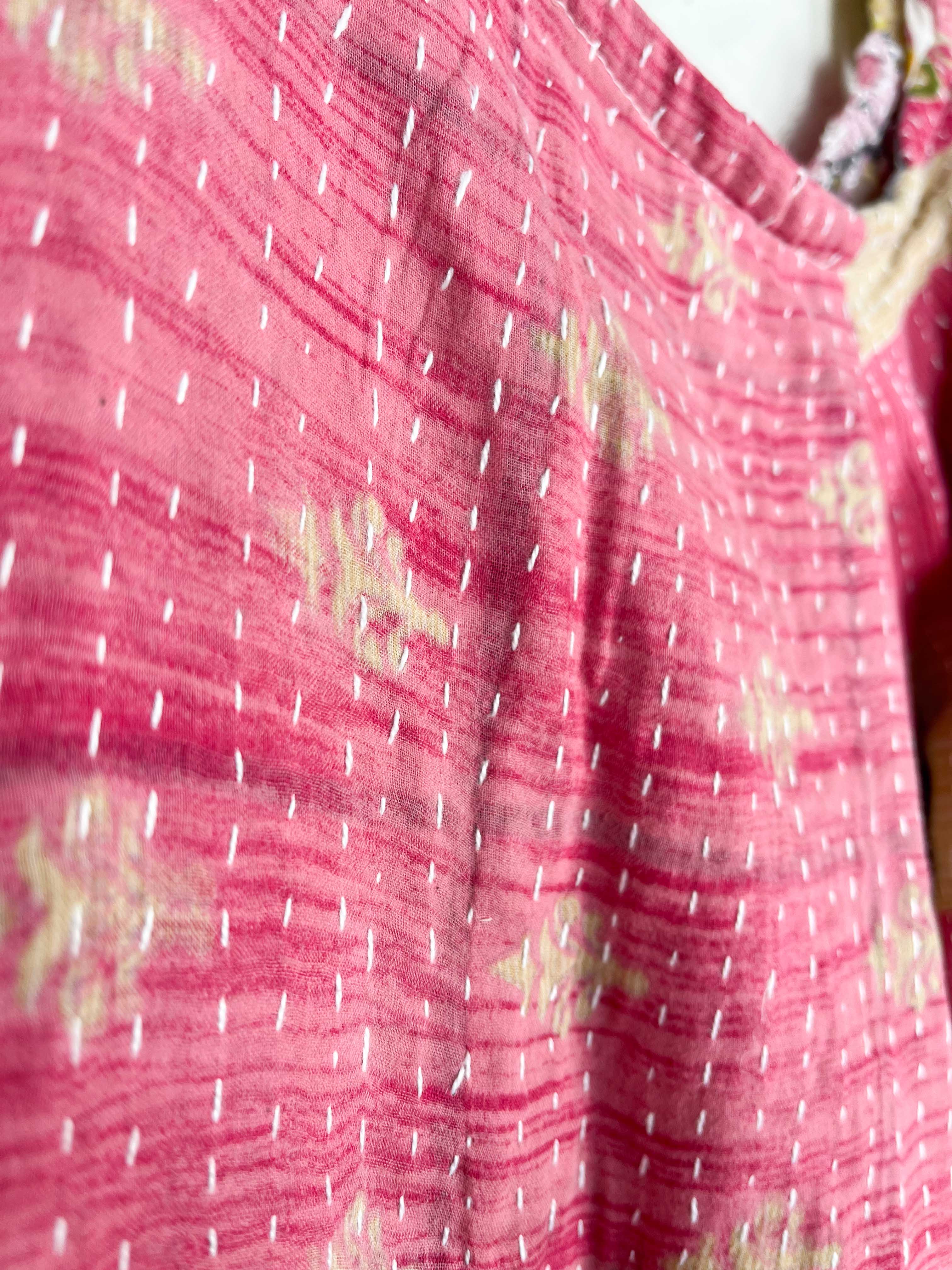 Floral print flowy jumpsuit - Love Protect Sustain