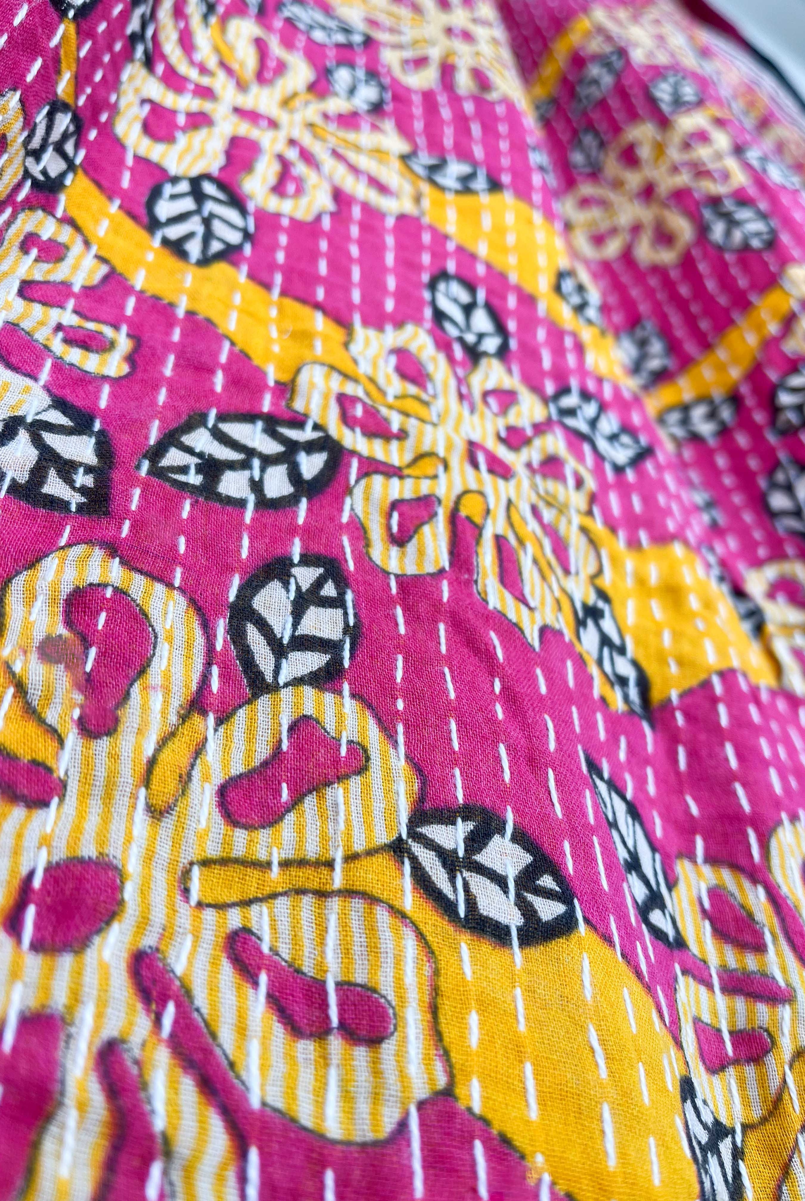 Floral print flowy jumpsuit - Love Protect Sustain