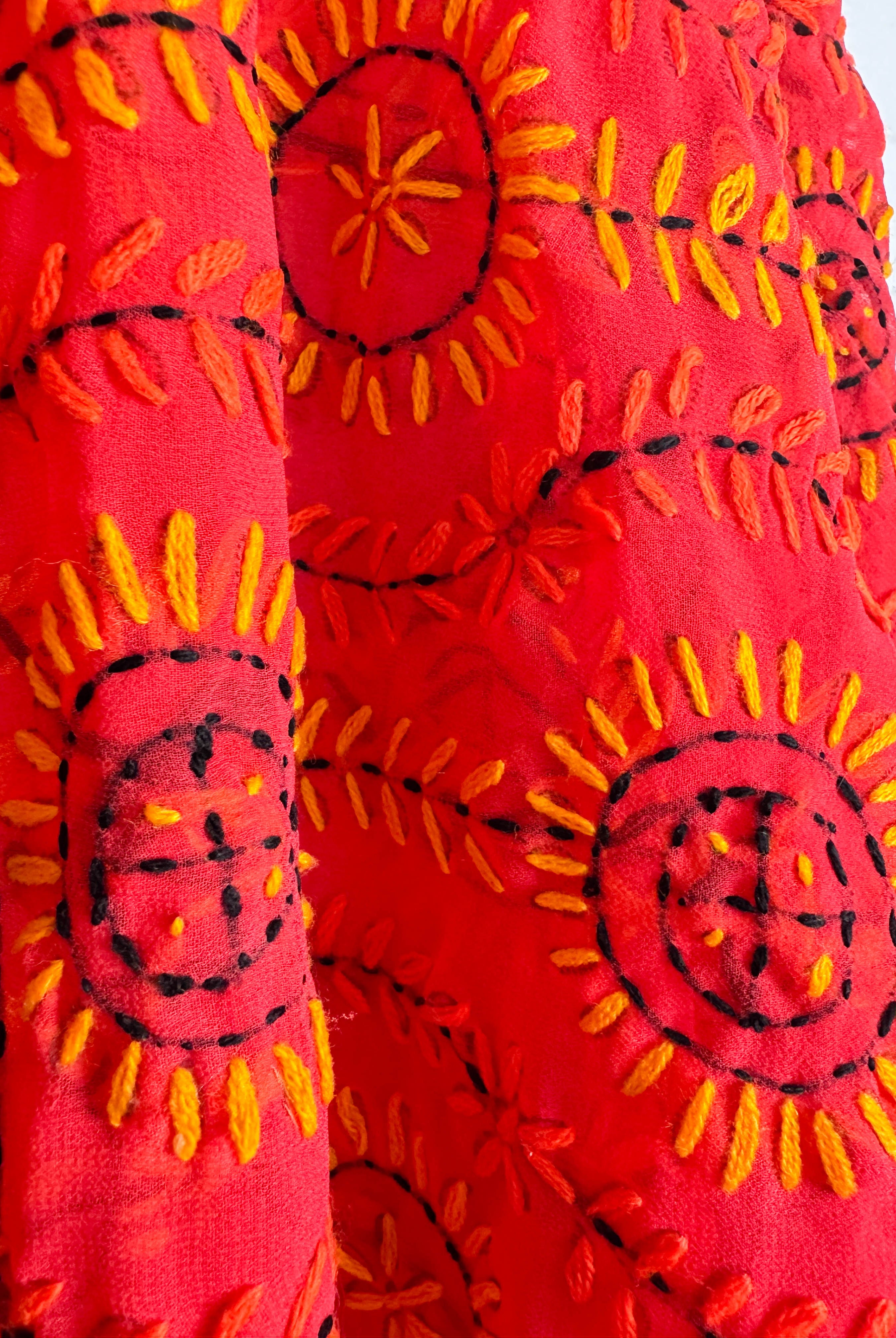 Floral print kimono - Love Protect Sustain