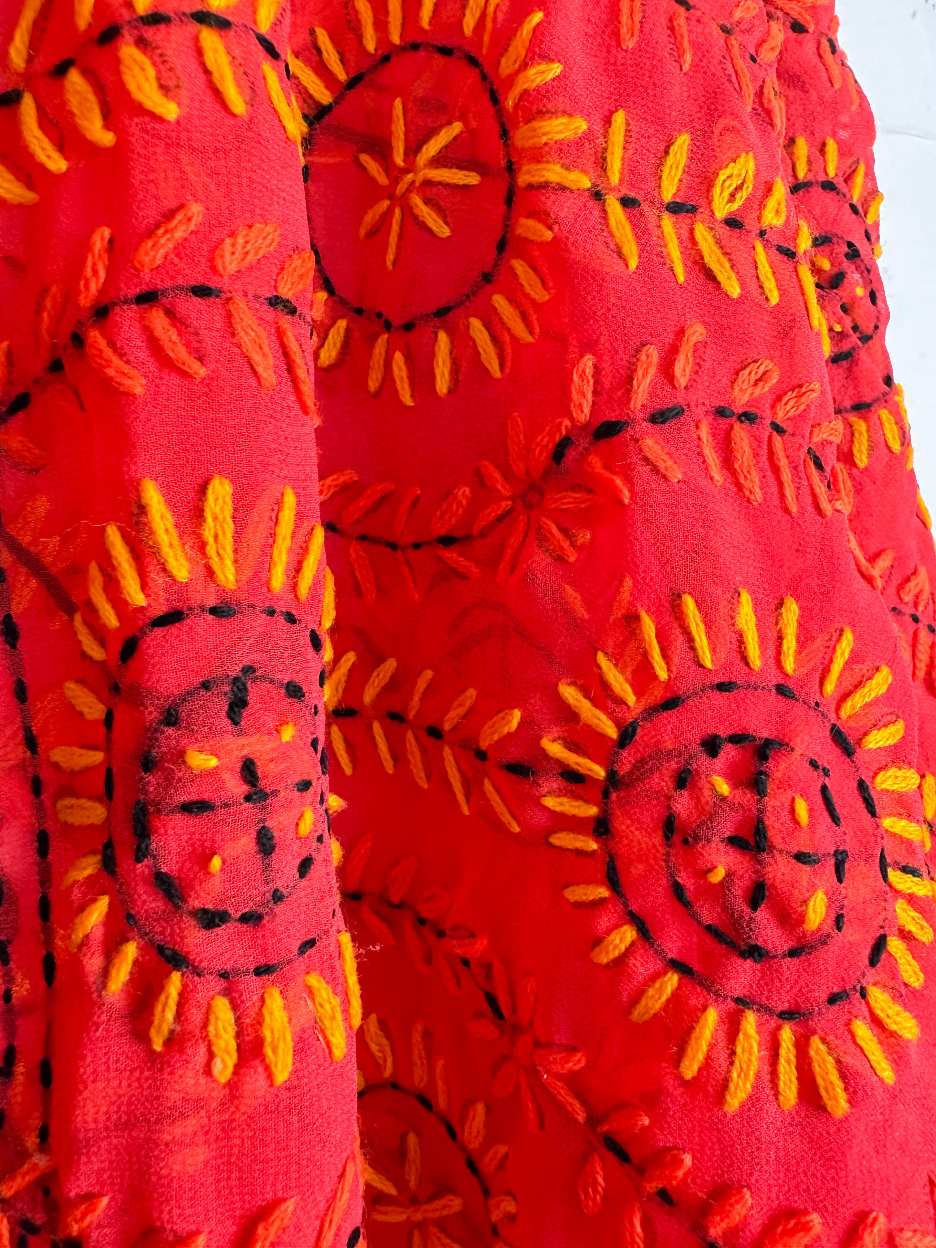 Floral print kimono - Love Protect Sustain