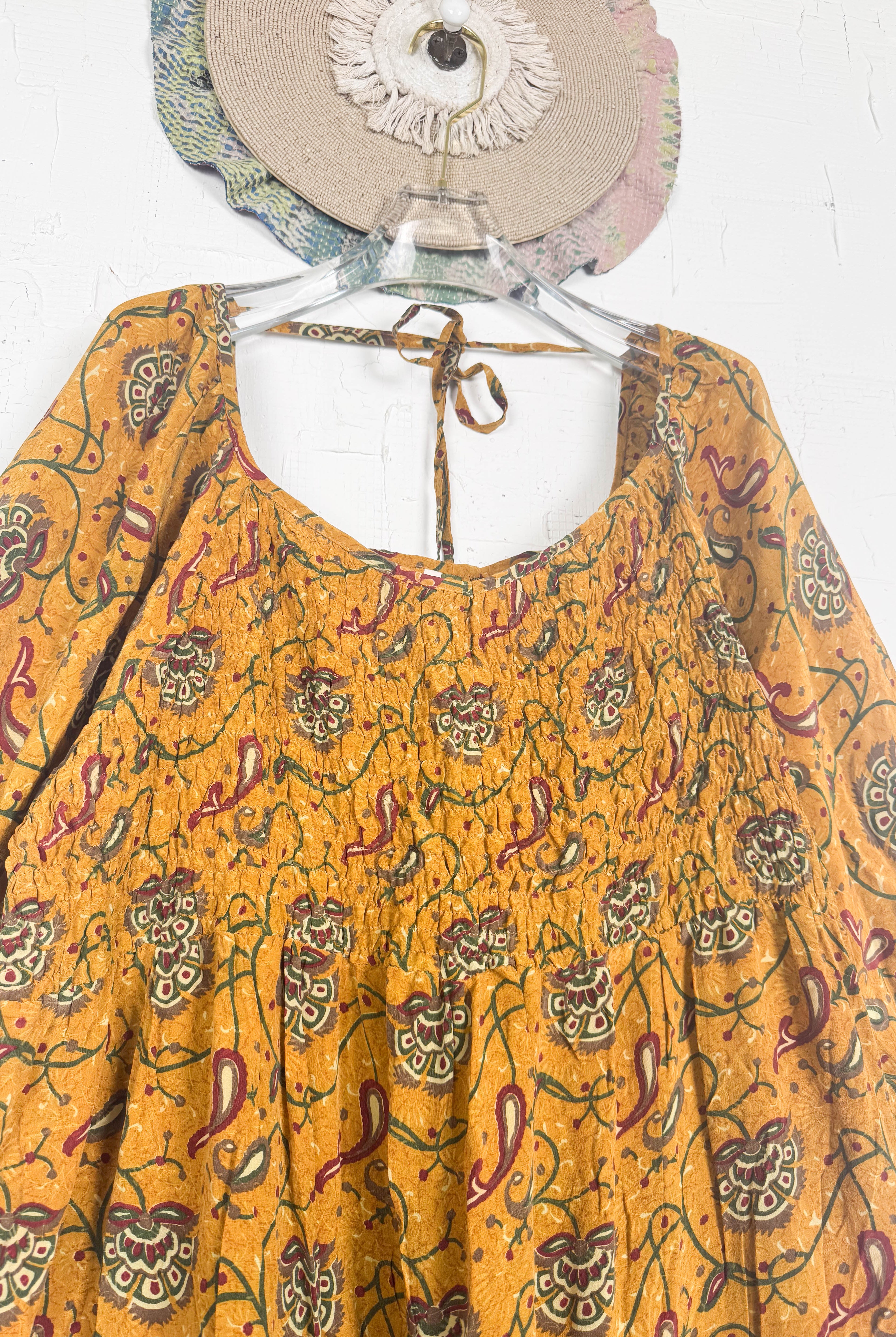 Flowy silk dress - Love Protect Sustain