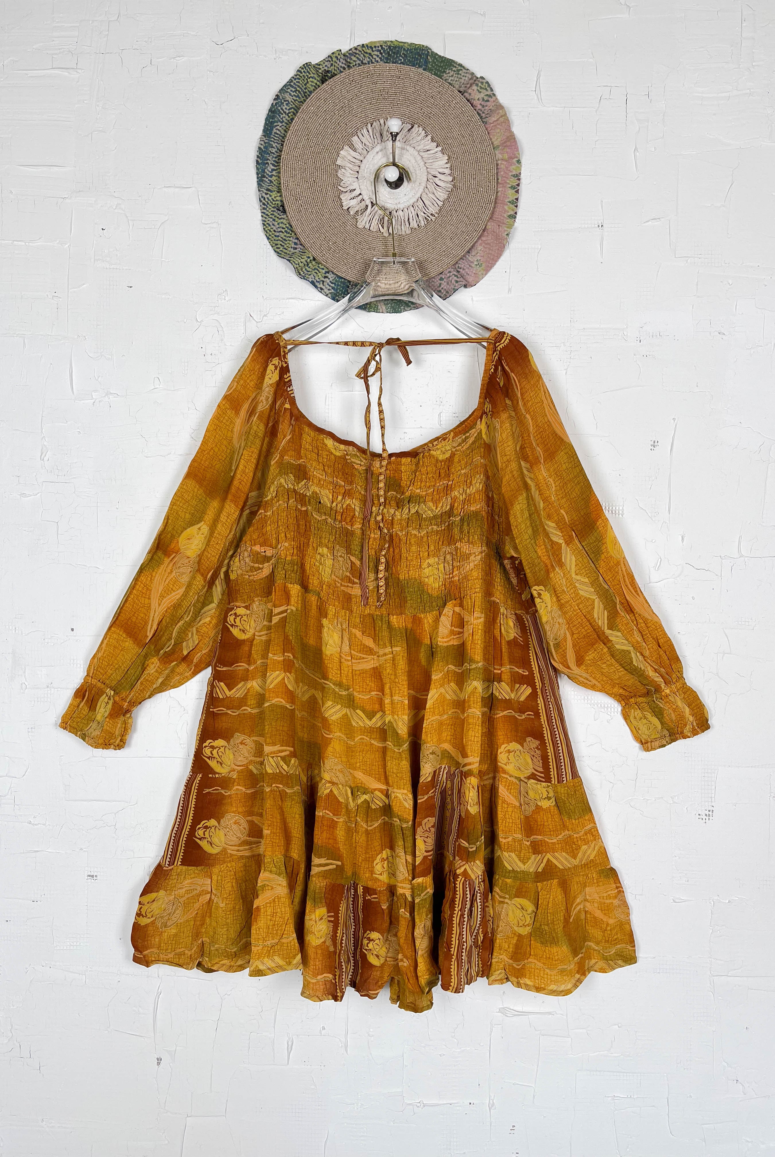 Flowy silk dress - Love Protect Sustain