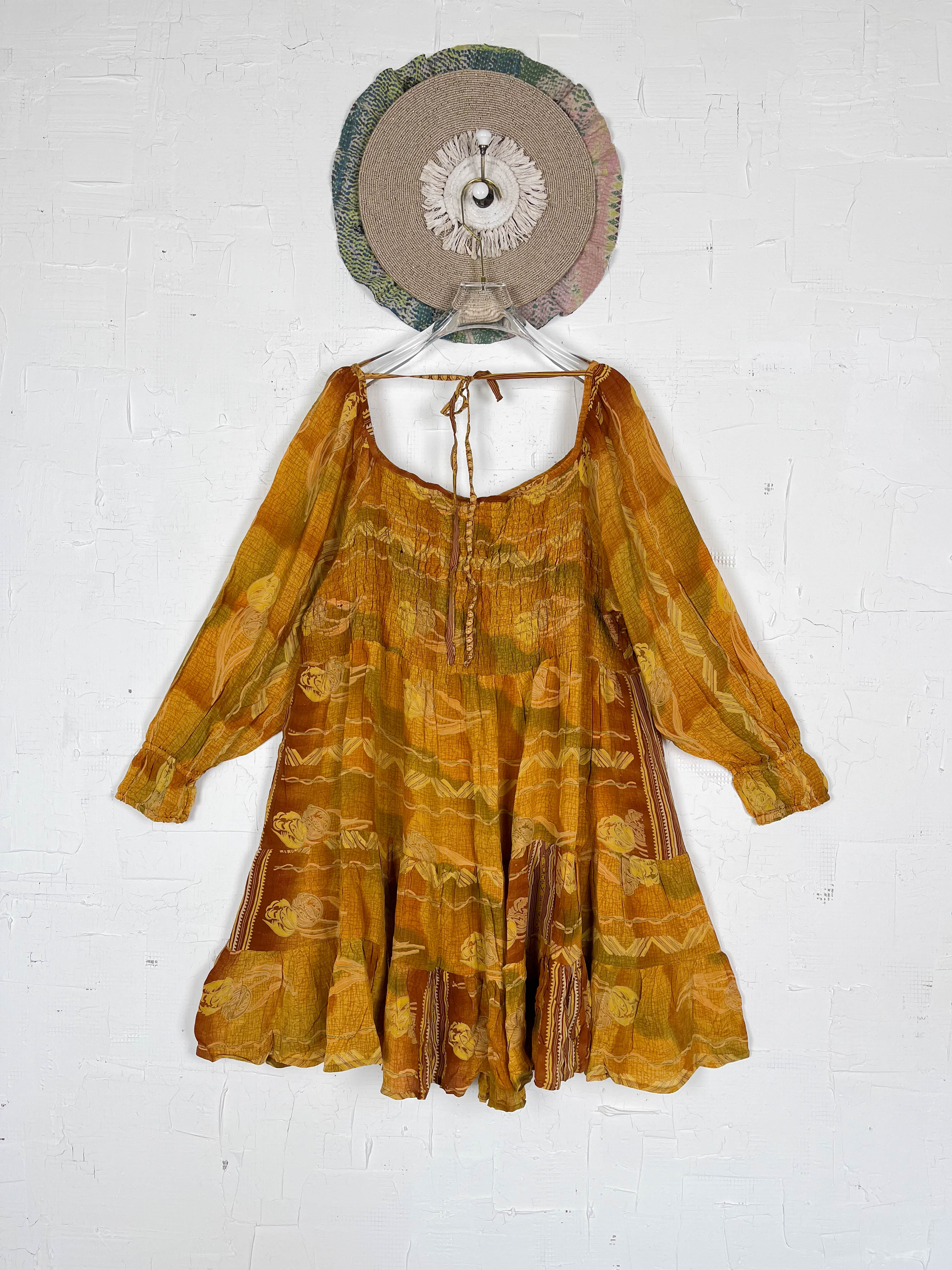 Flowy silk dress - Love Protect Sustain