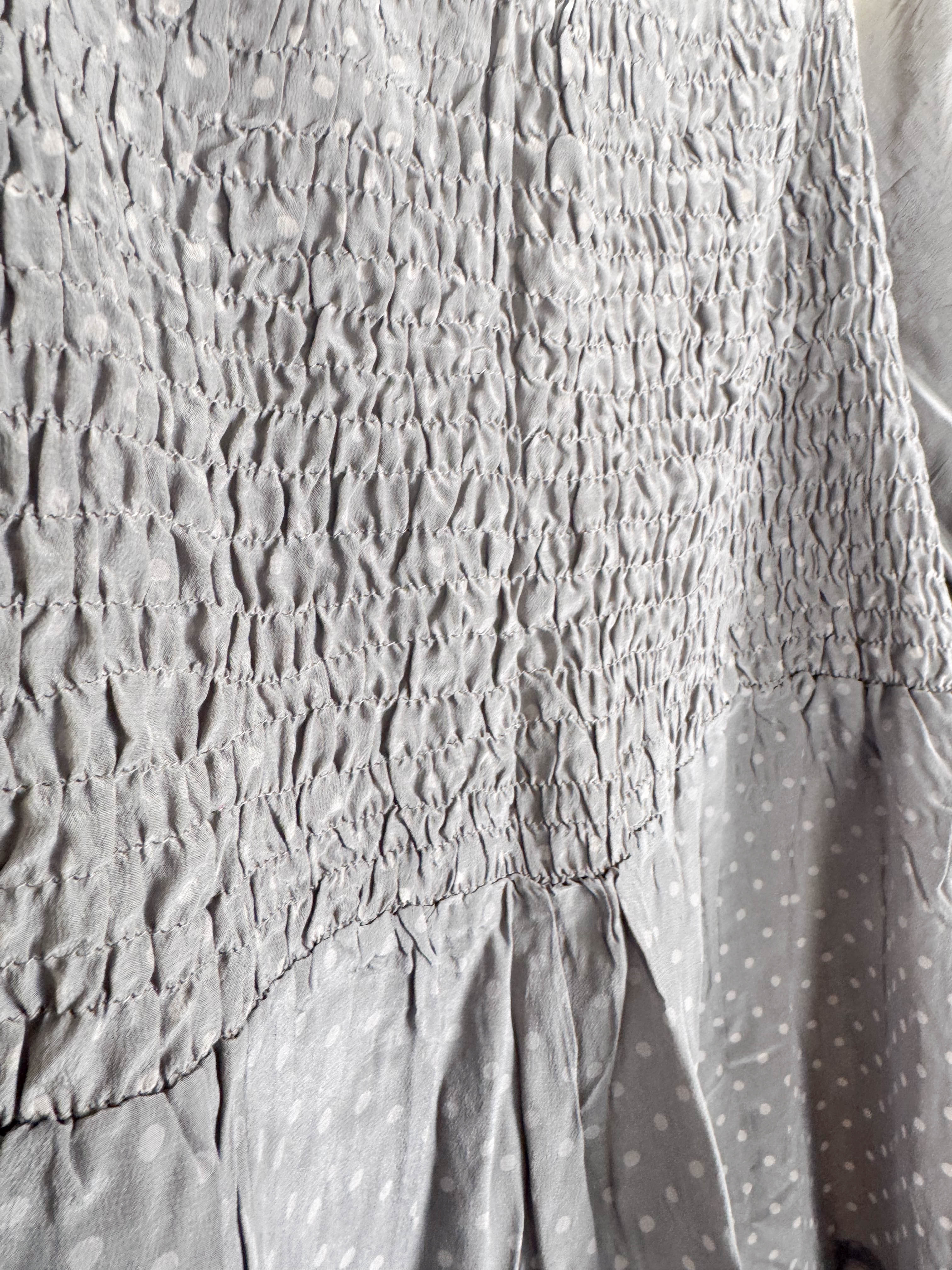 Flowy silk dress - Love Protect Sustain