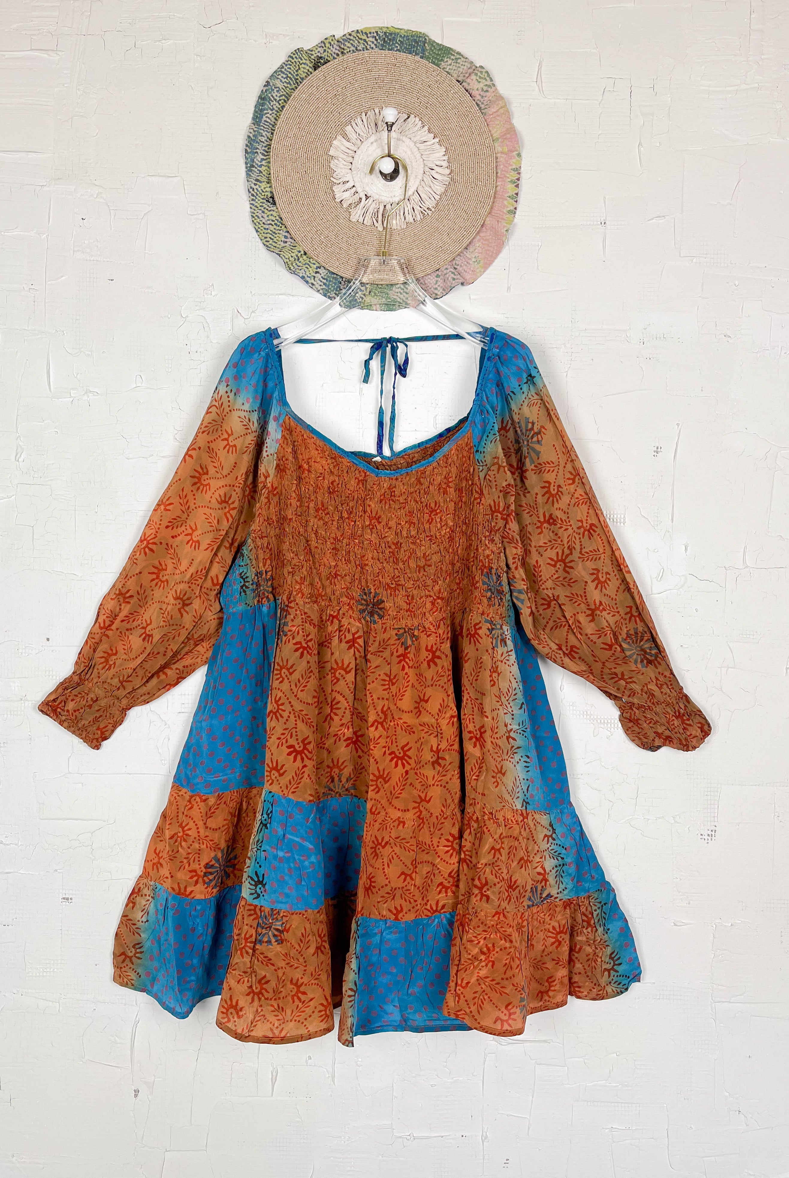 Flowy silk dress - Love Protect Sustain