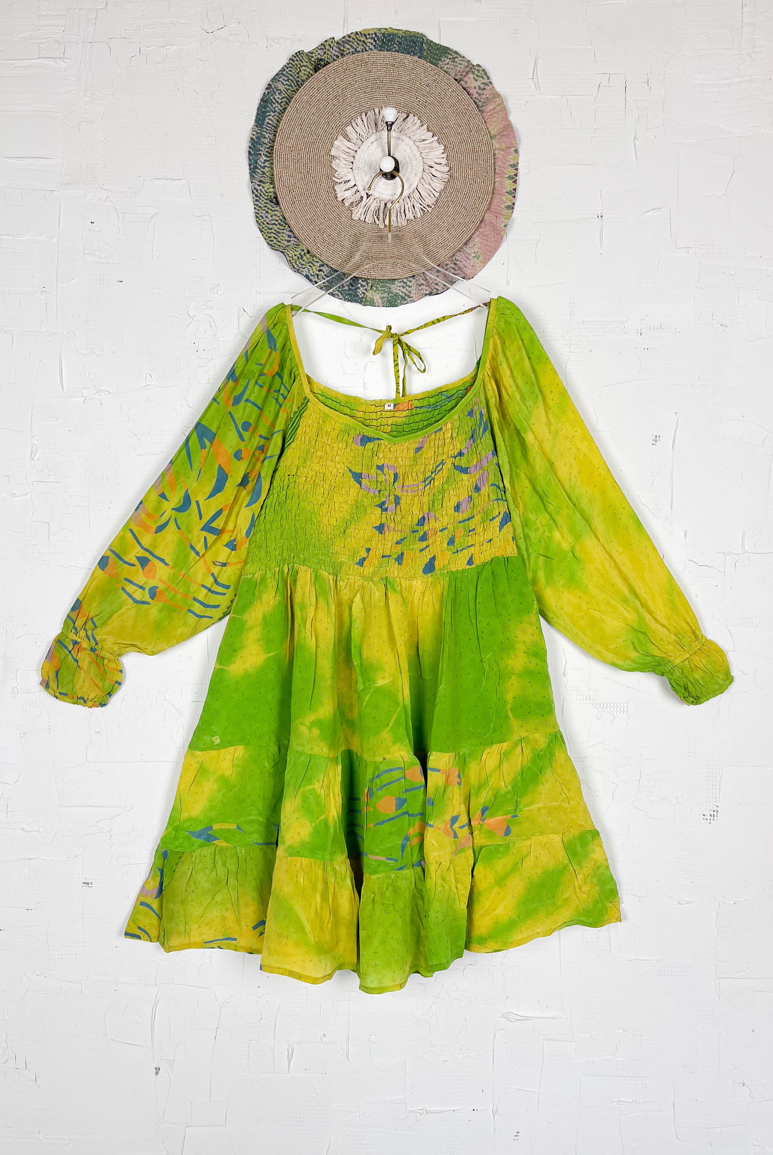 Flowy sleeve dress - Love Protect Sustain