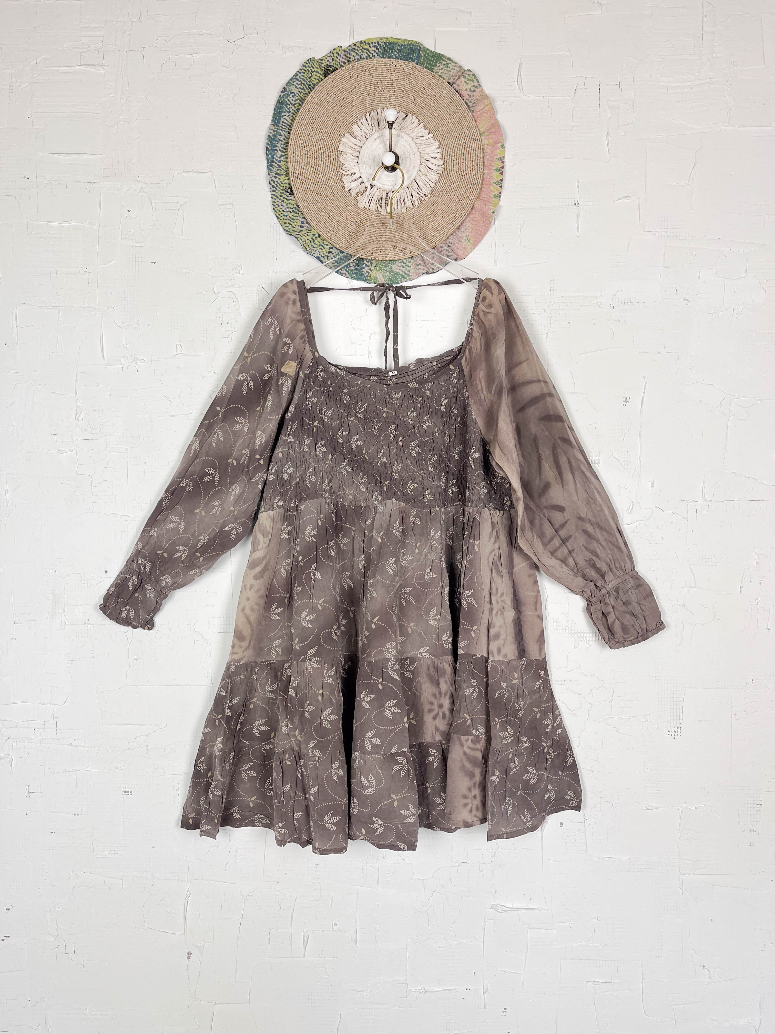 Flowy sleeve dress - Love Protect Sustain