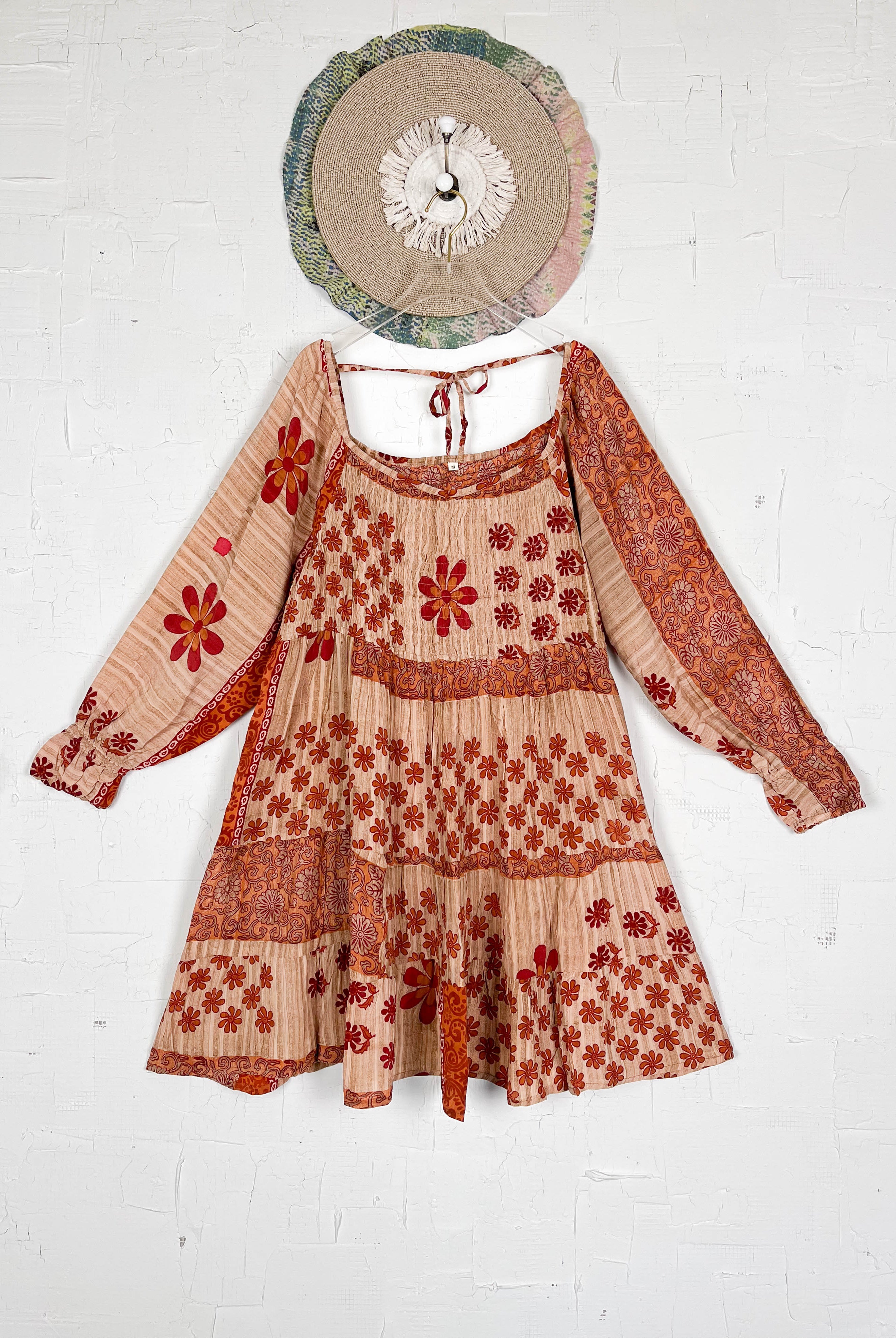 Flowy sleeve dress - Love Protect Sustain