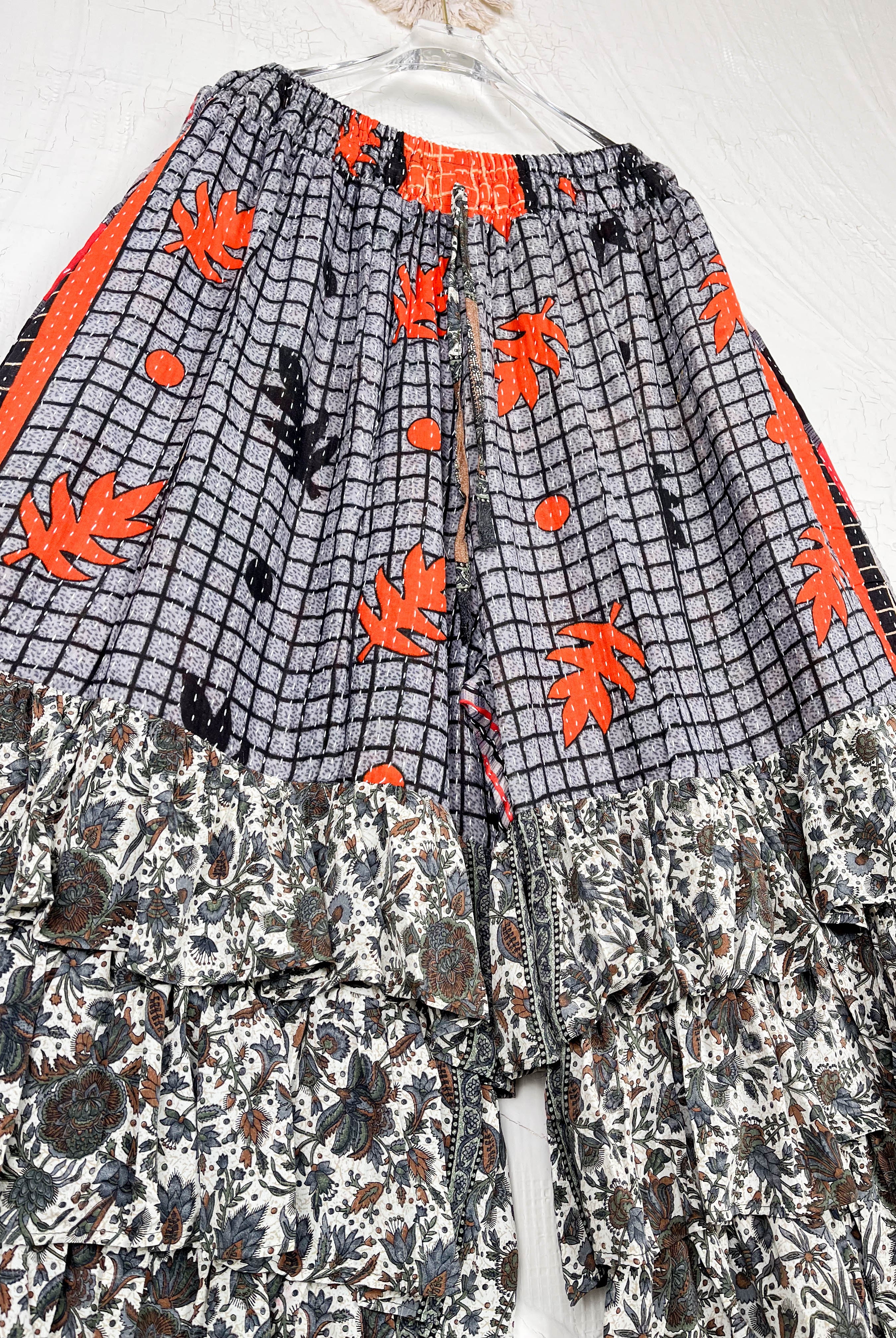 Free Size Kantha Pants - Love Protect Sustain