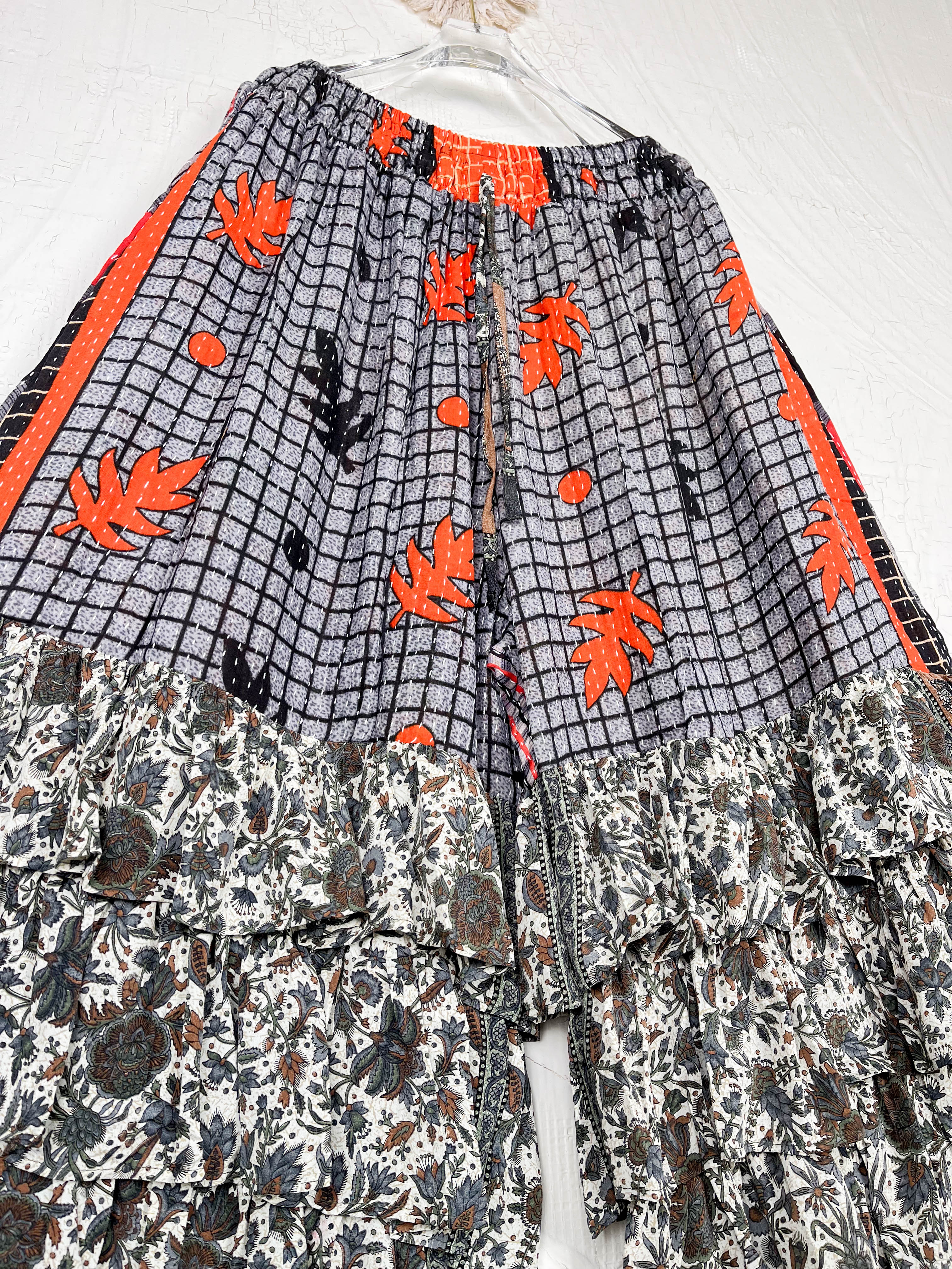 Free Size Kantha Pants - Love Protect Sustain