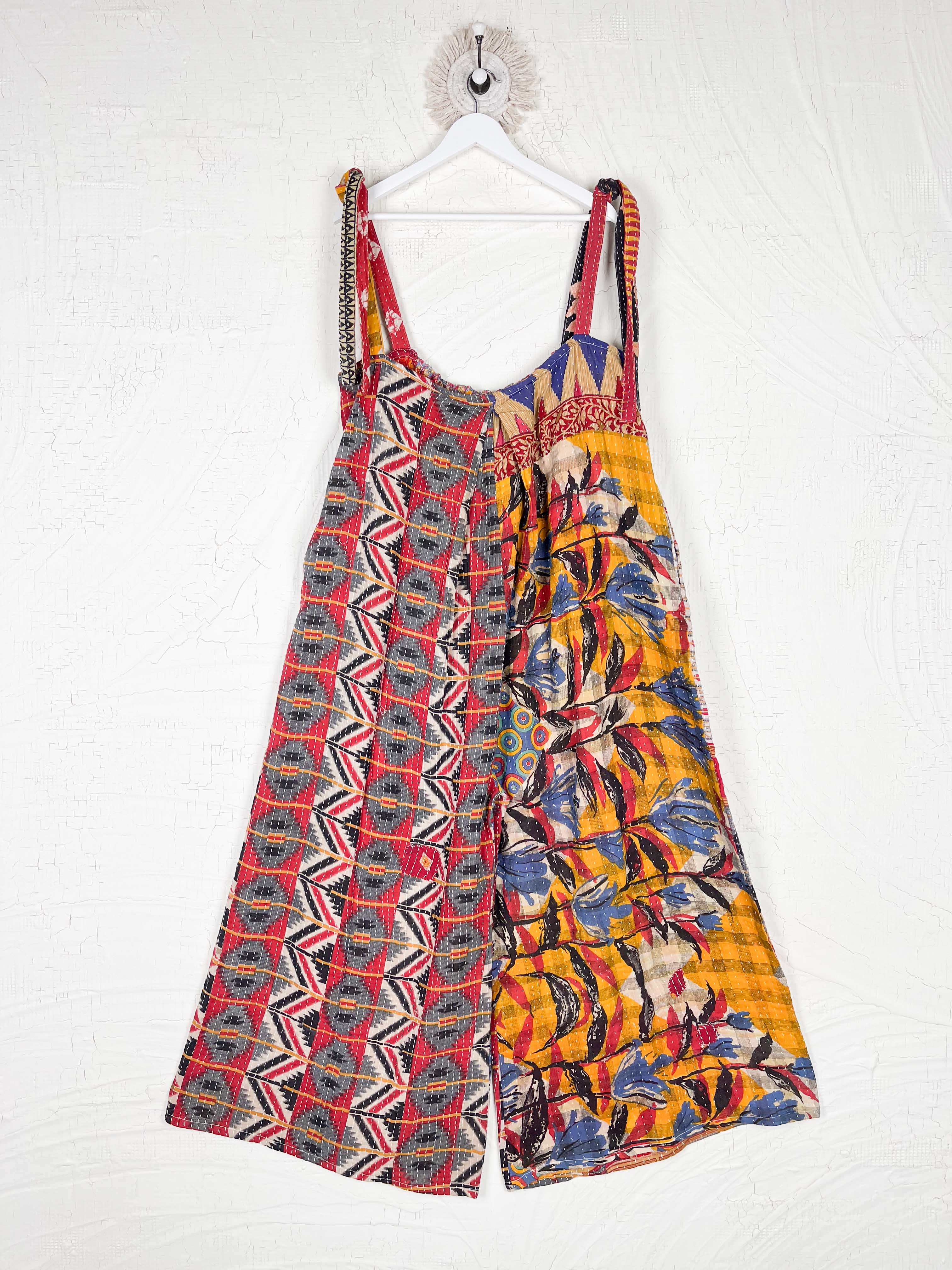 Free Size kantha Jumpsuit - Love Protect Sustain