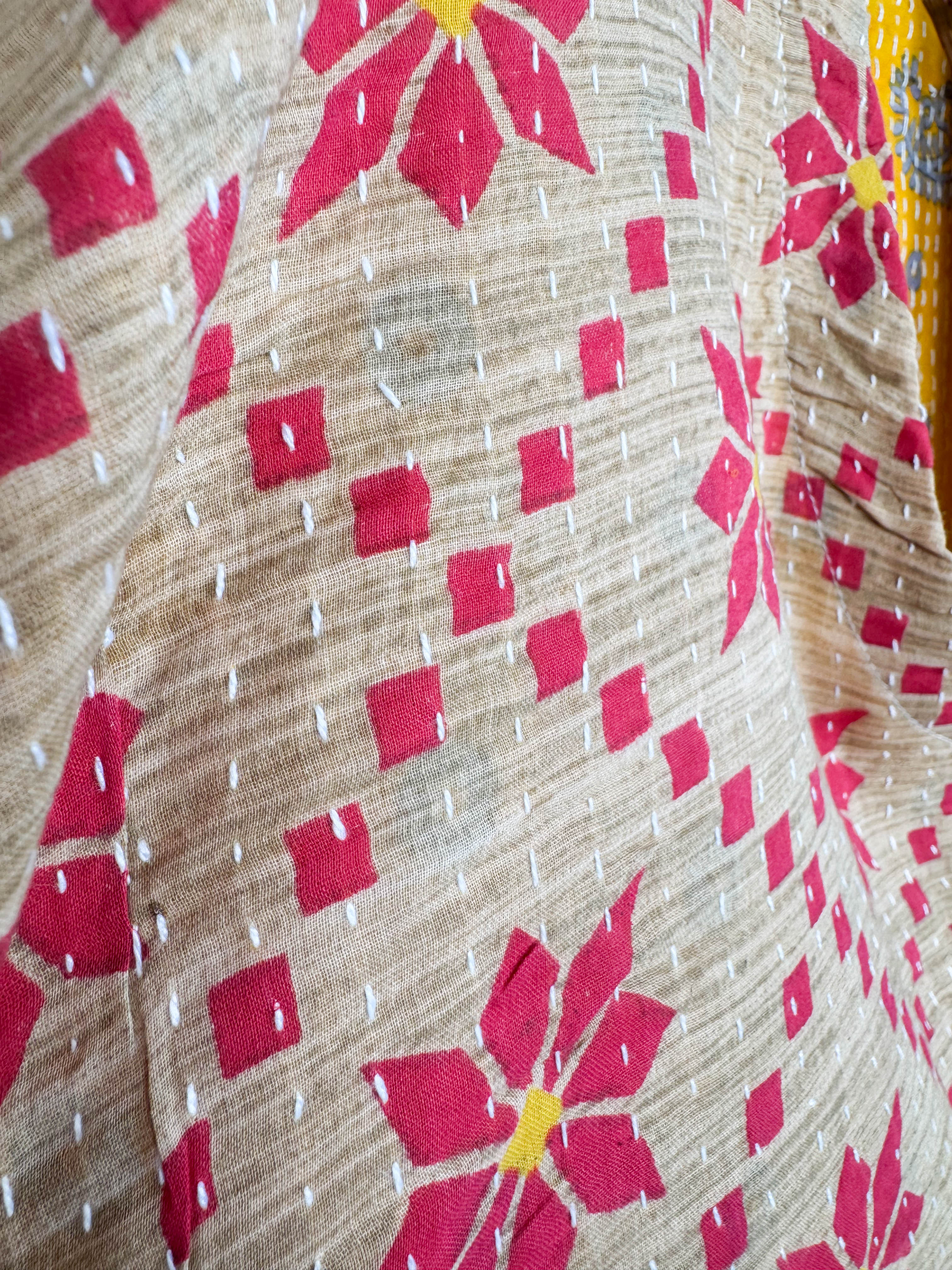 Geometric Crop Top - Love Protect Sustain