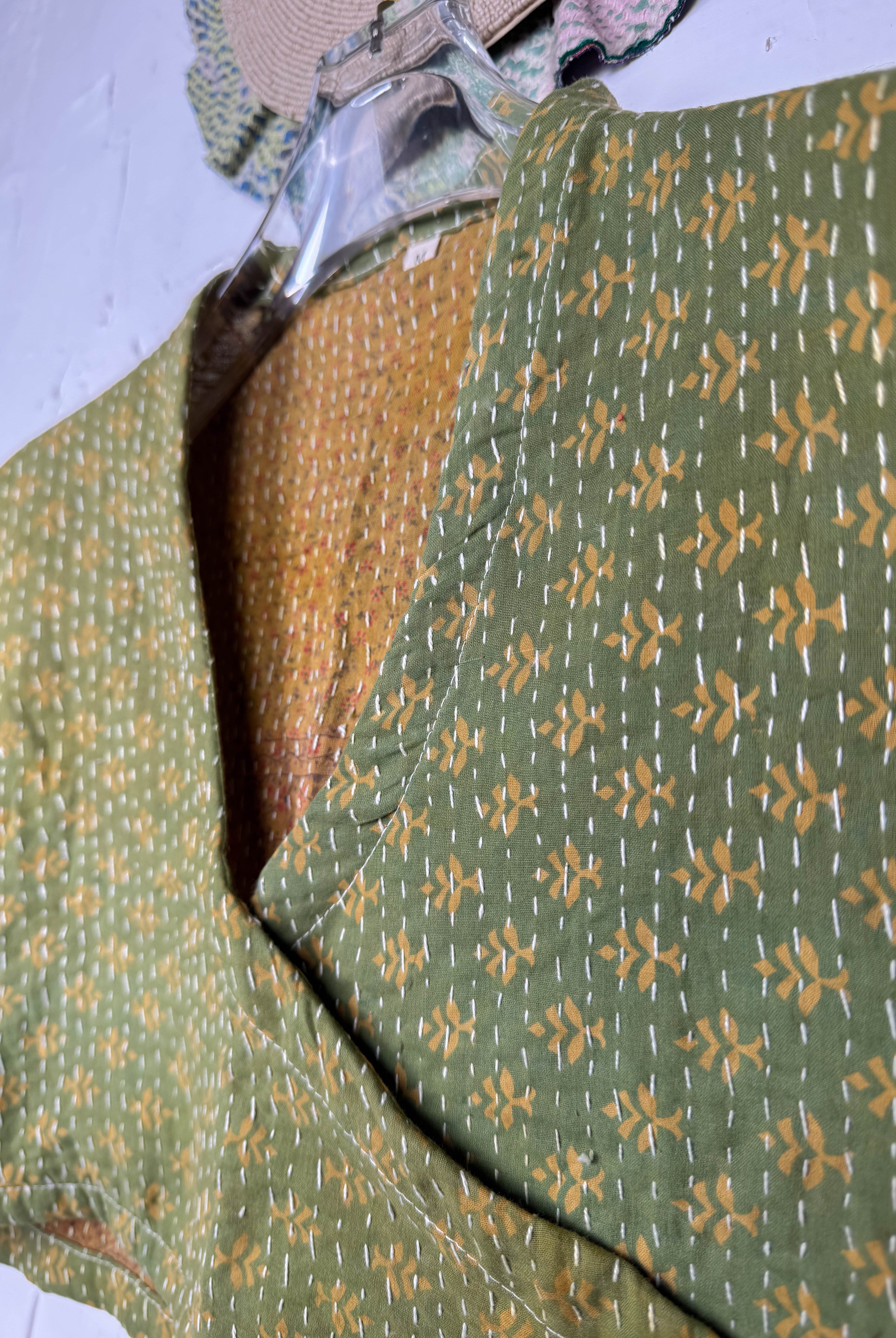 Green Cropped Top - Love Protect Sustain