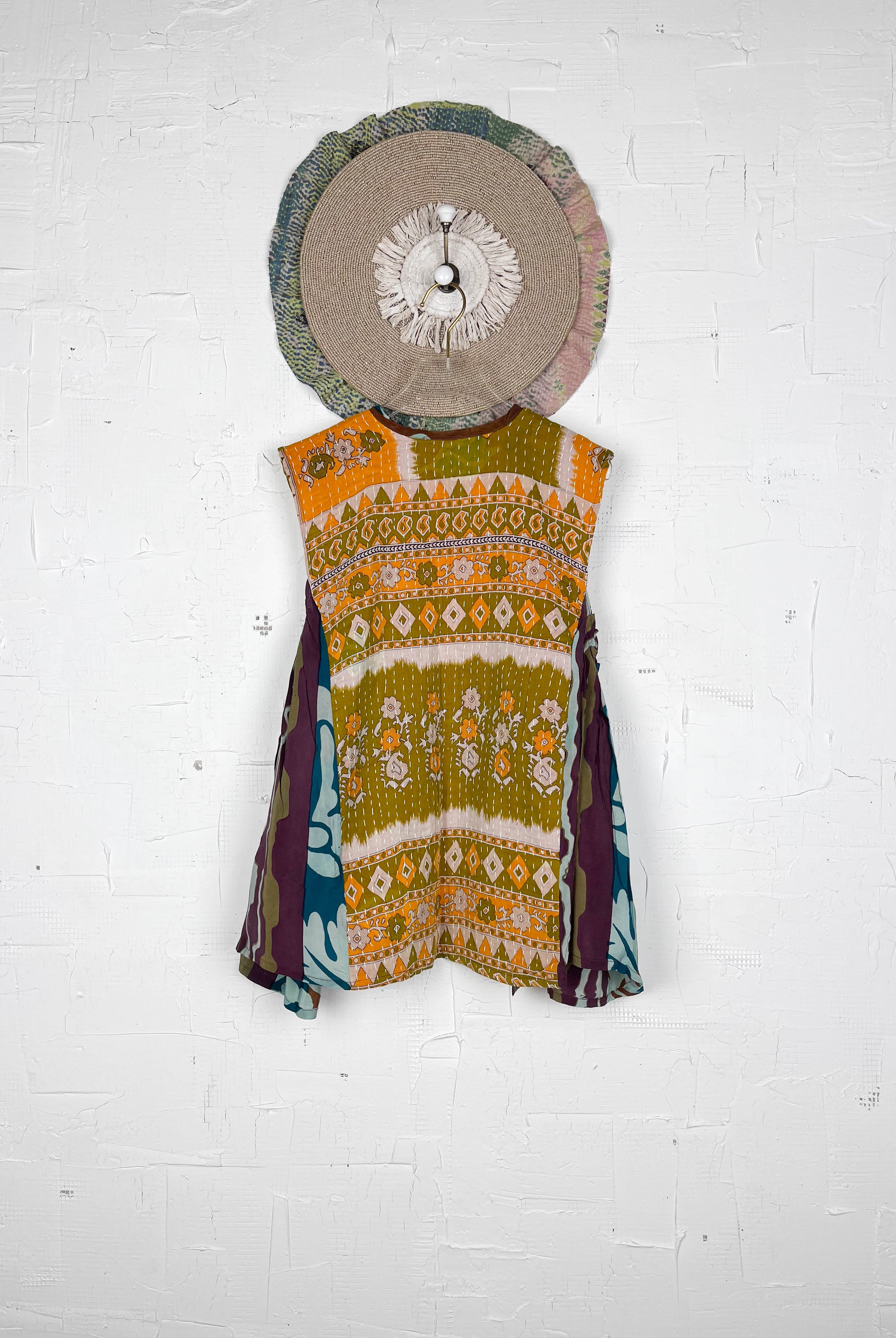 Green Floral Top - Love Protect Sustain