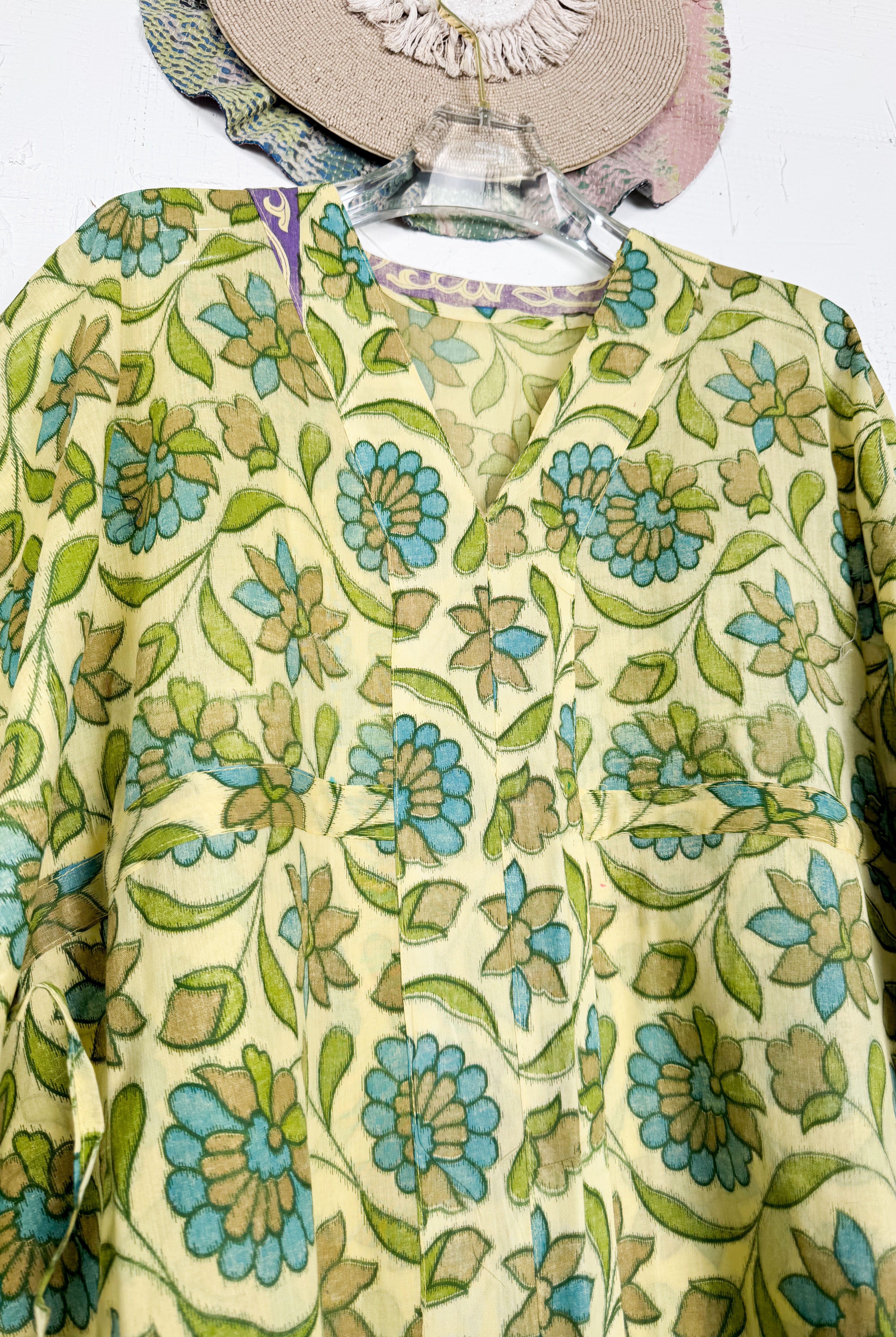 Green Kaftan - Love Protect Sustain