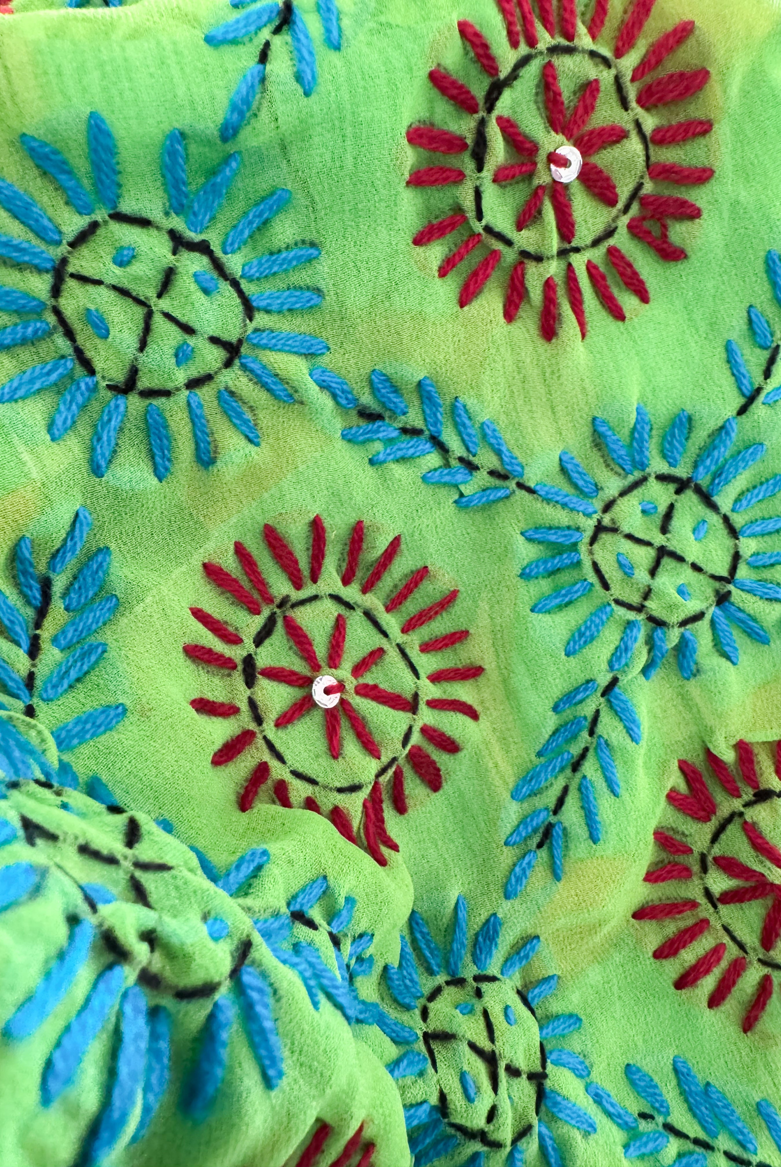 Green Summer Robe - Love Protect Sustain