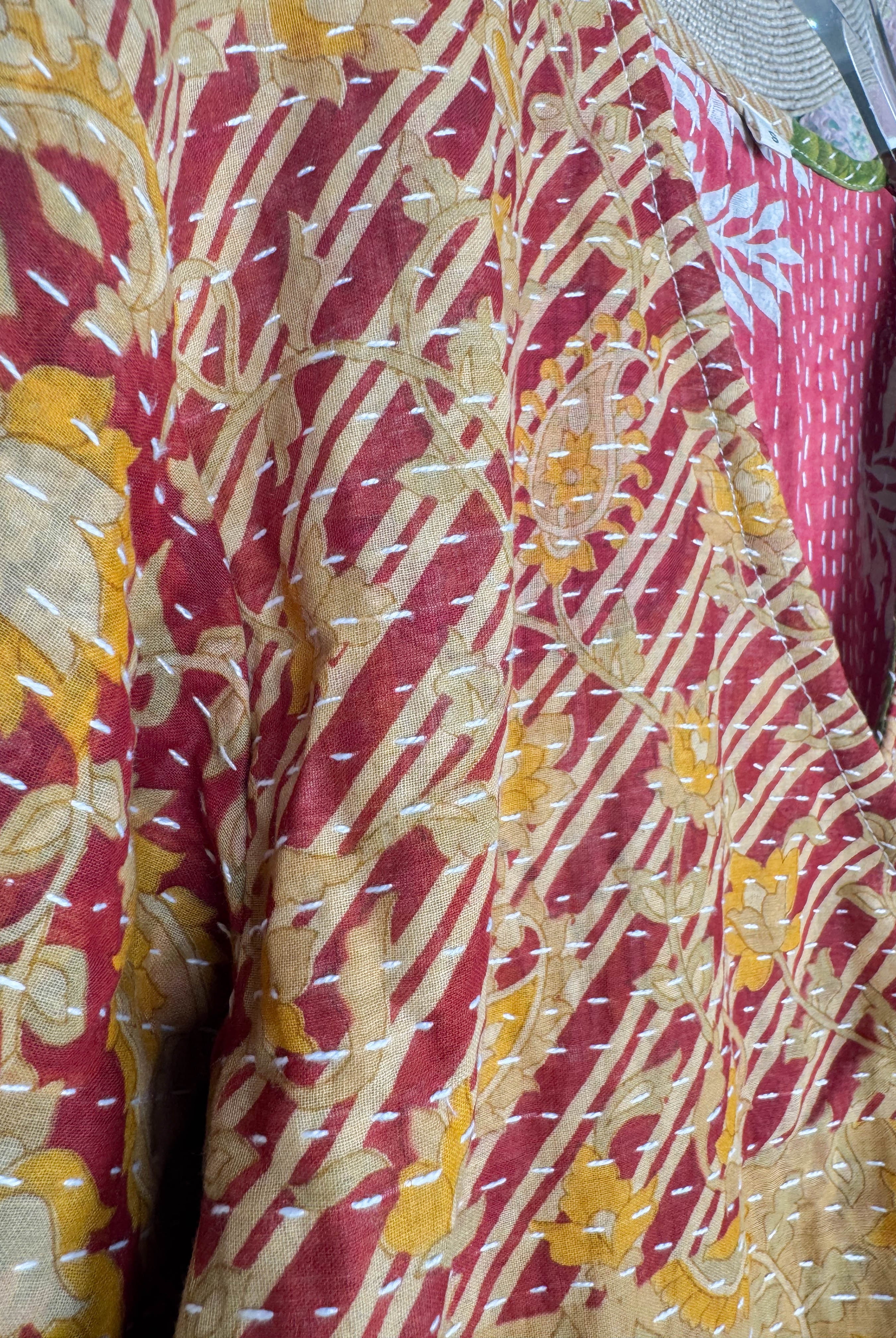 Hand-stitched dress - Love Protect Sustain