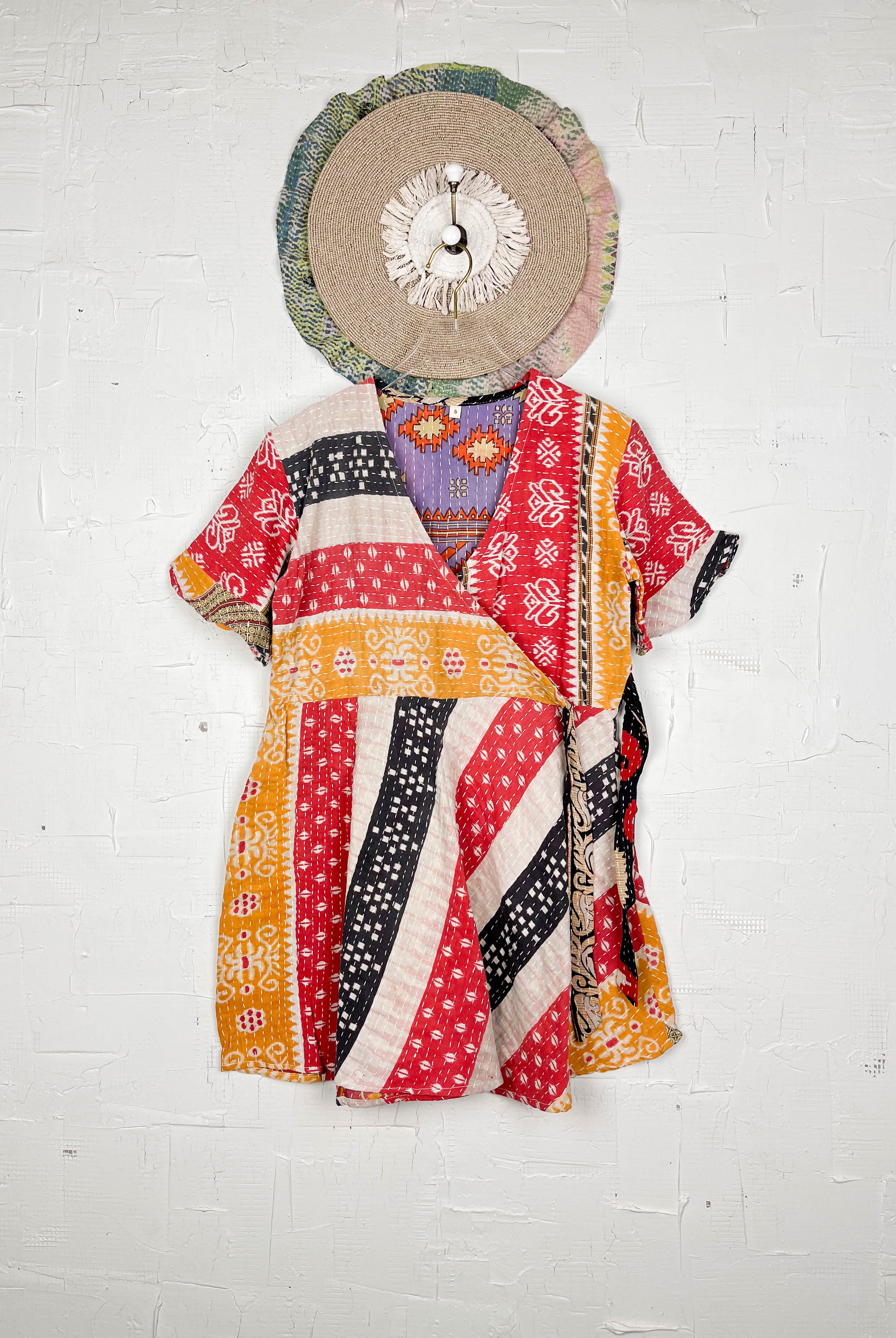 Hand-stitched dress - Love Protect Sustain