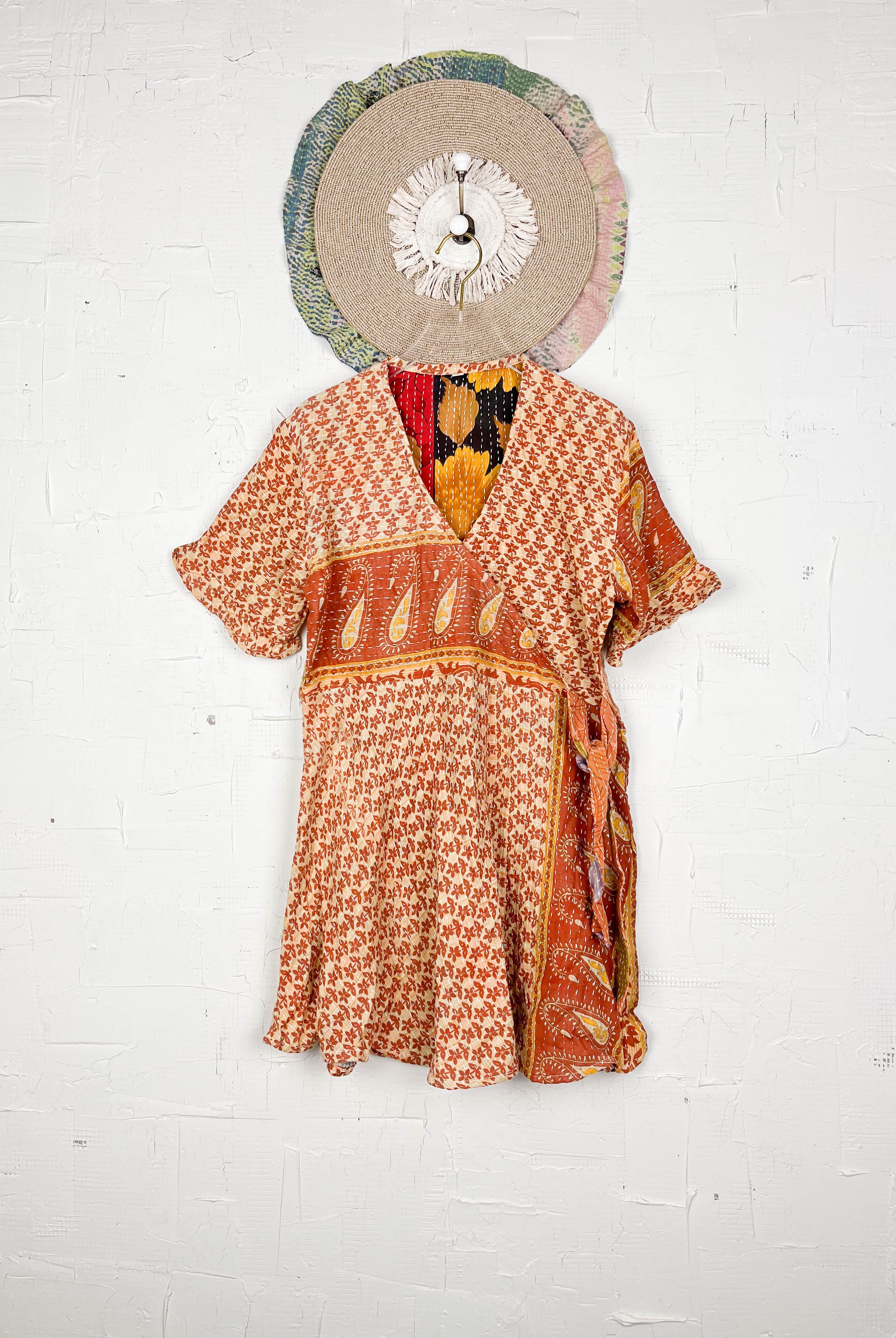 Hand-stitched dress - Love Protect Sustain