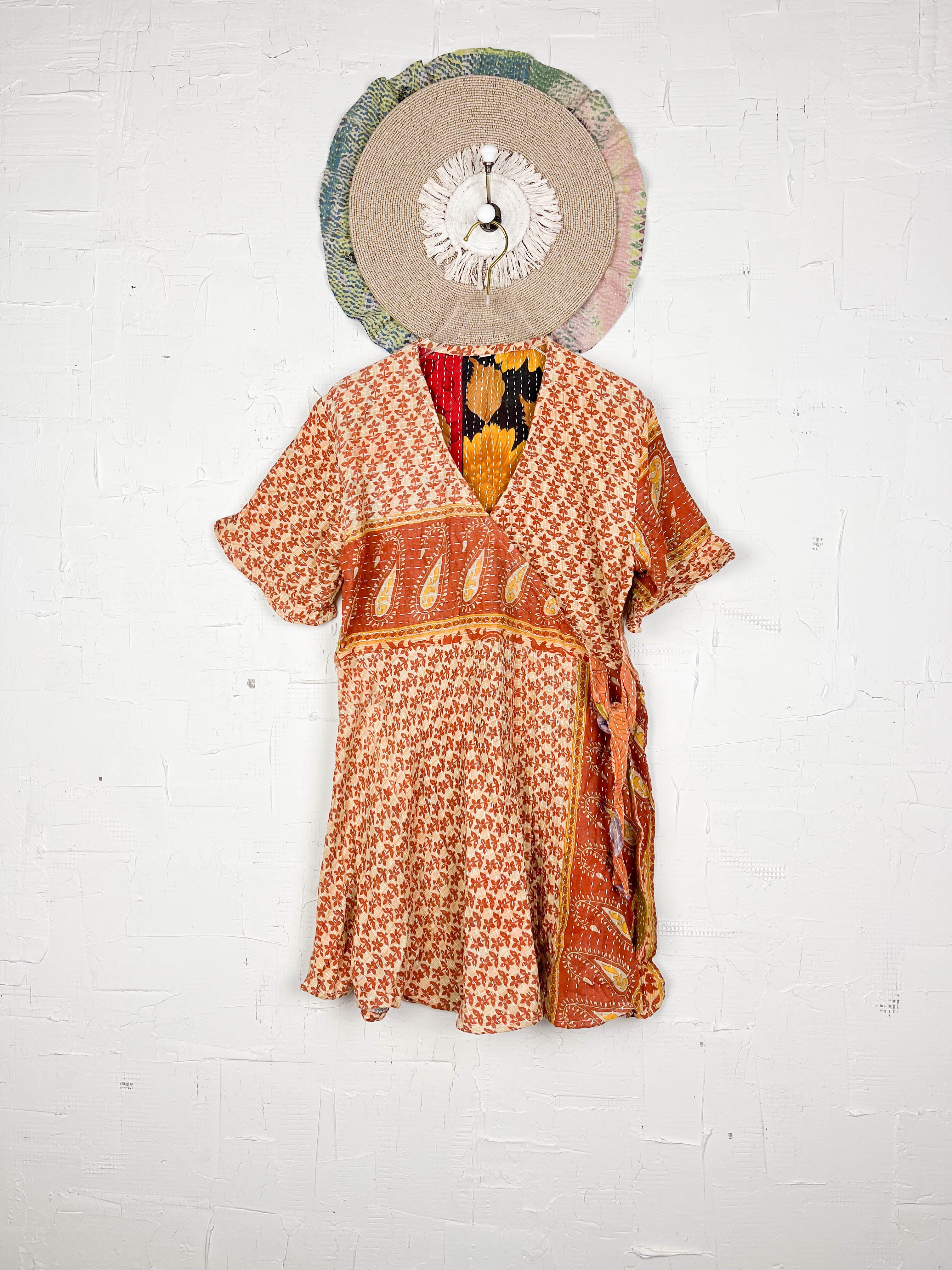 Hand-stitched dress - Love Protect Sustain