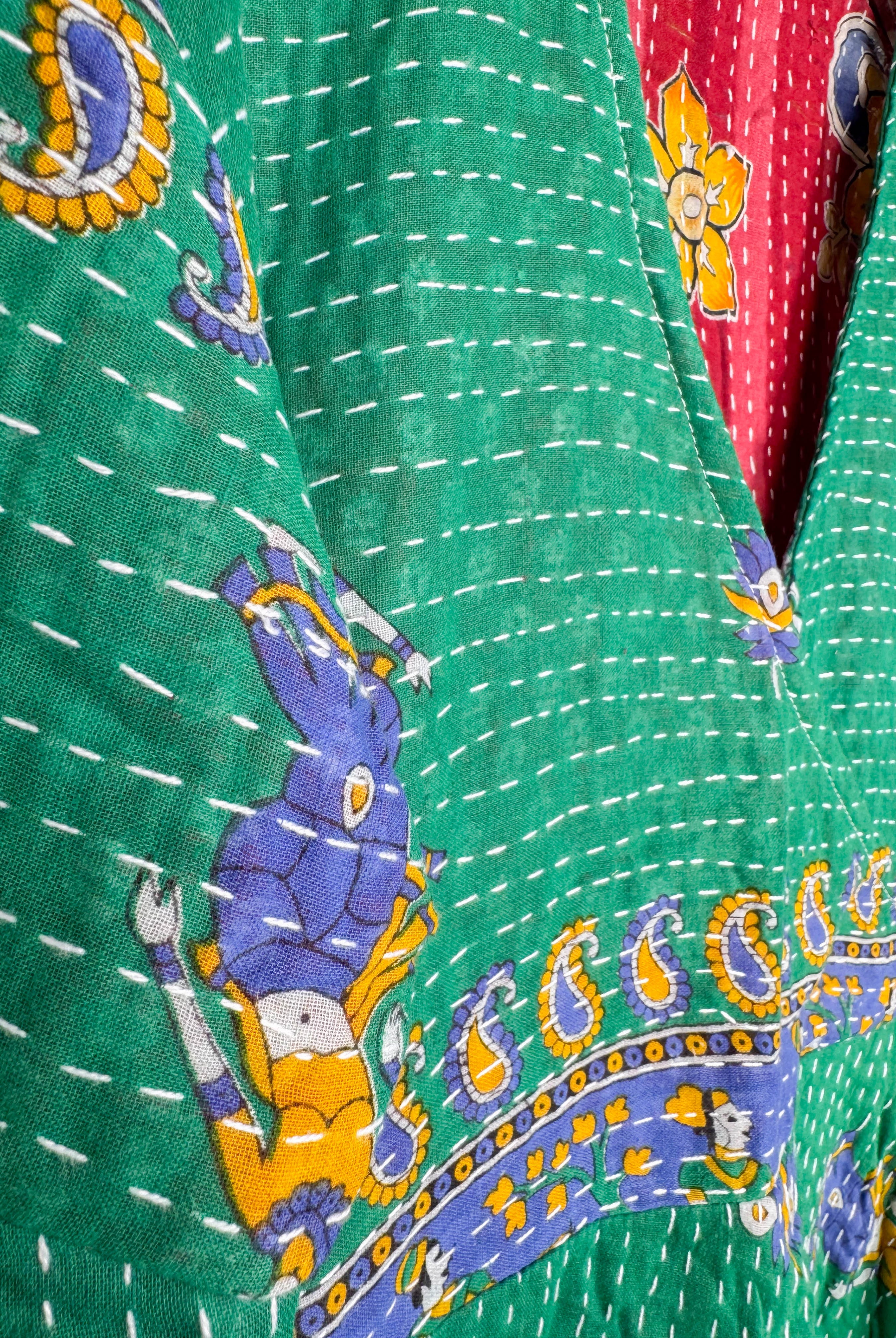 Hand-stitched dress - Love Protect Sustain