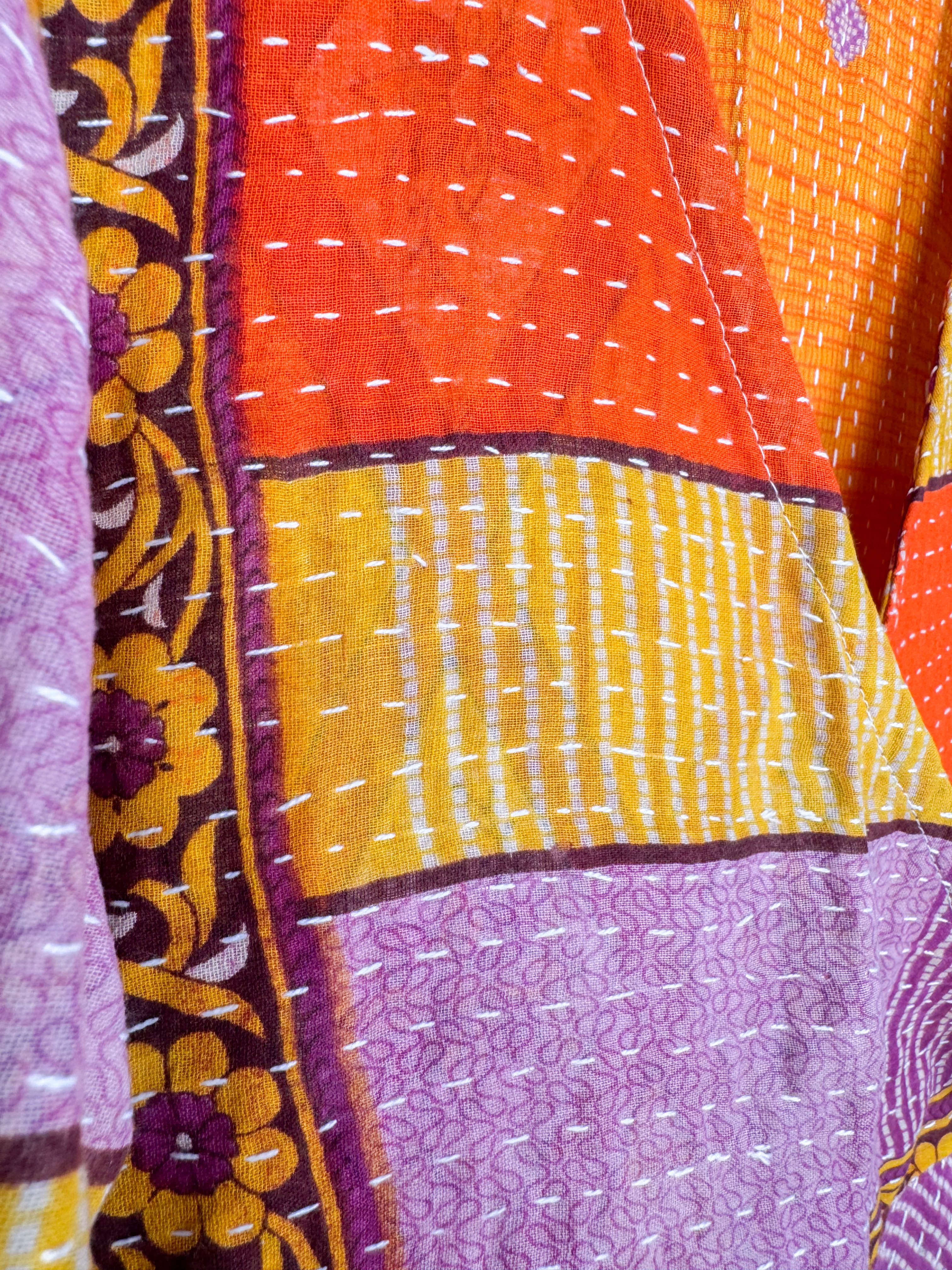 Hand-stitched dress - Love Protect Sustain