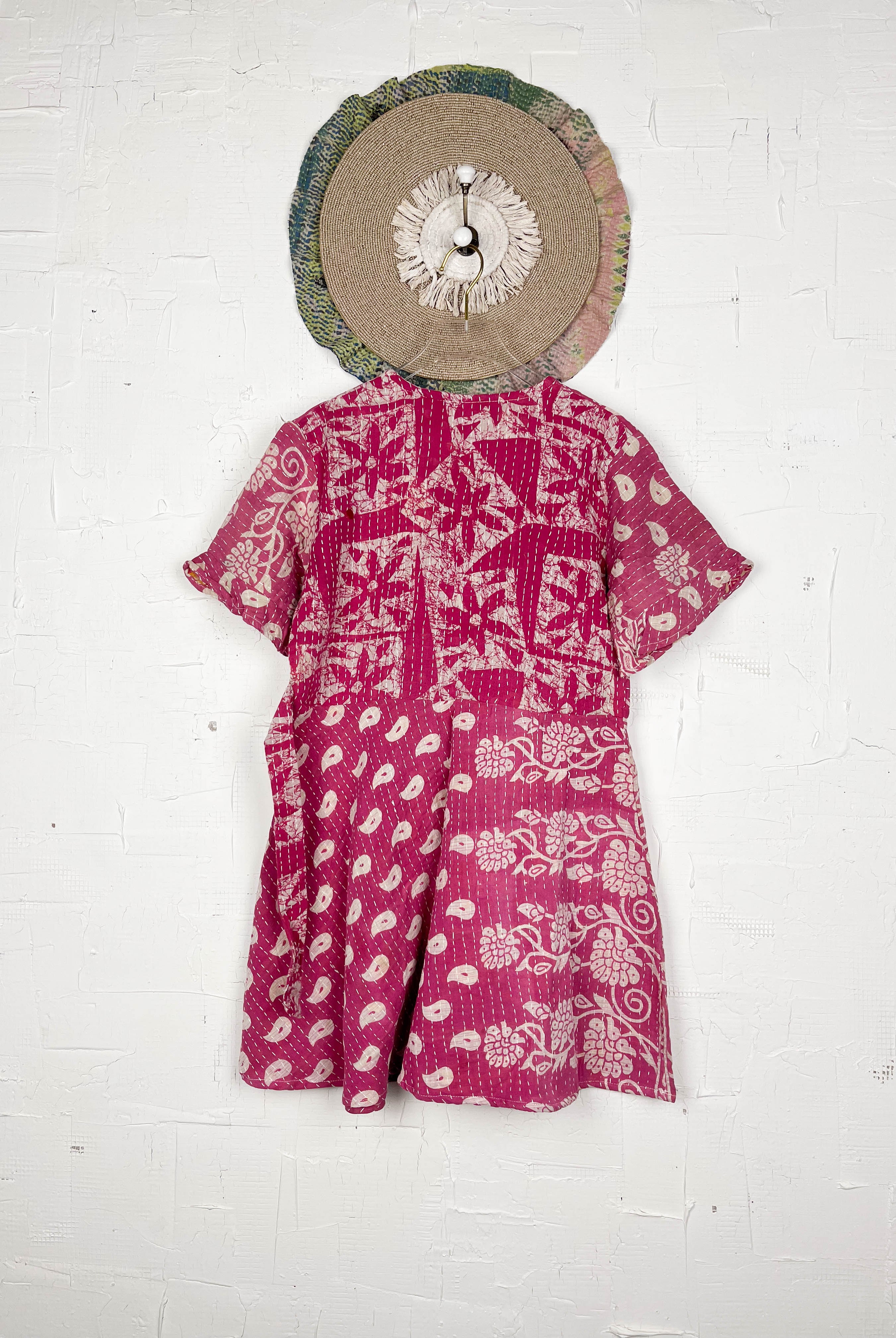 Hand-stitched dress - Love Protect Sustain