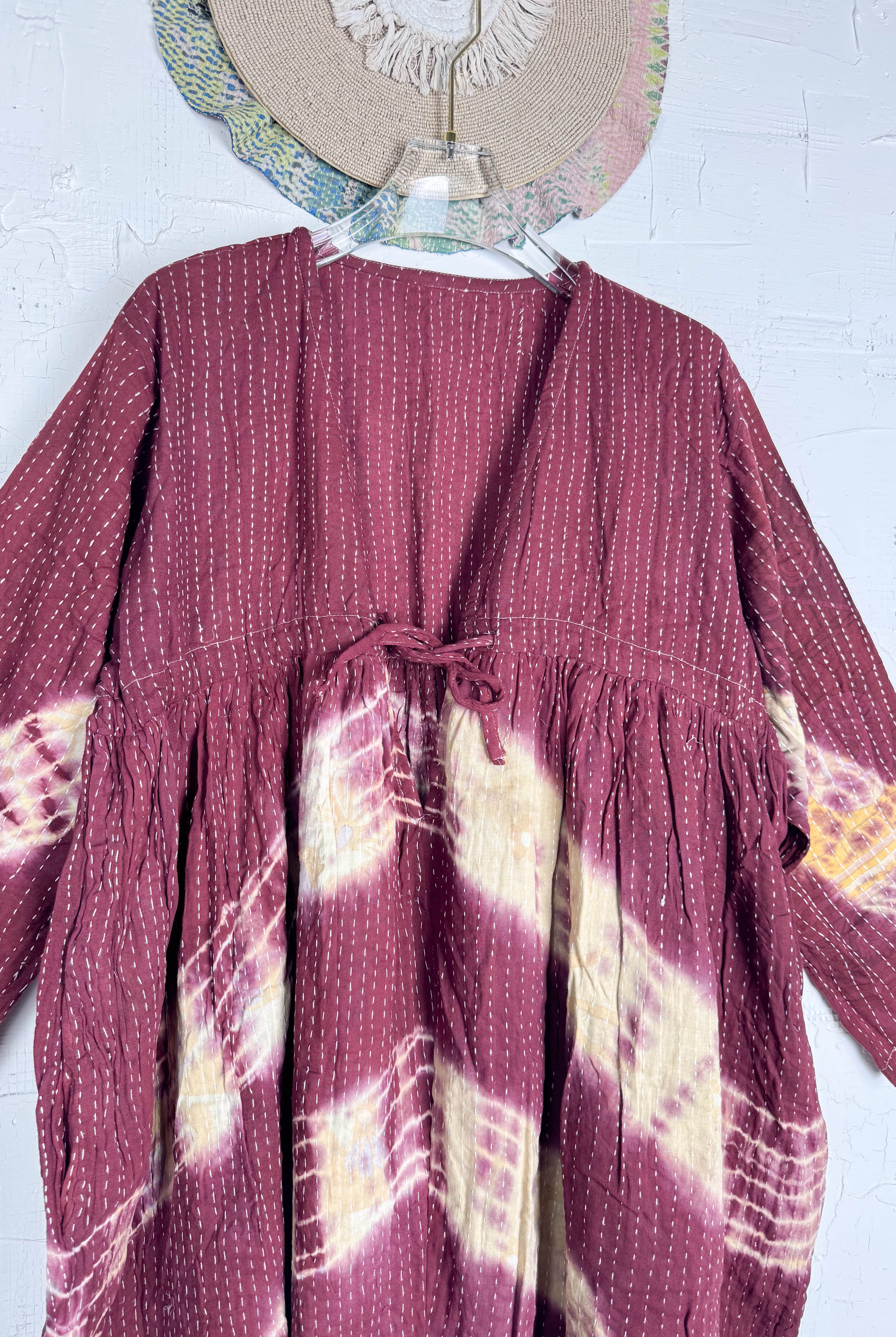 Hand-stitched jumpsuit - Love Protect Sustain