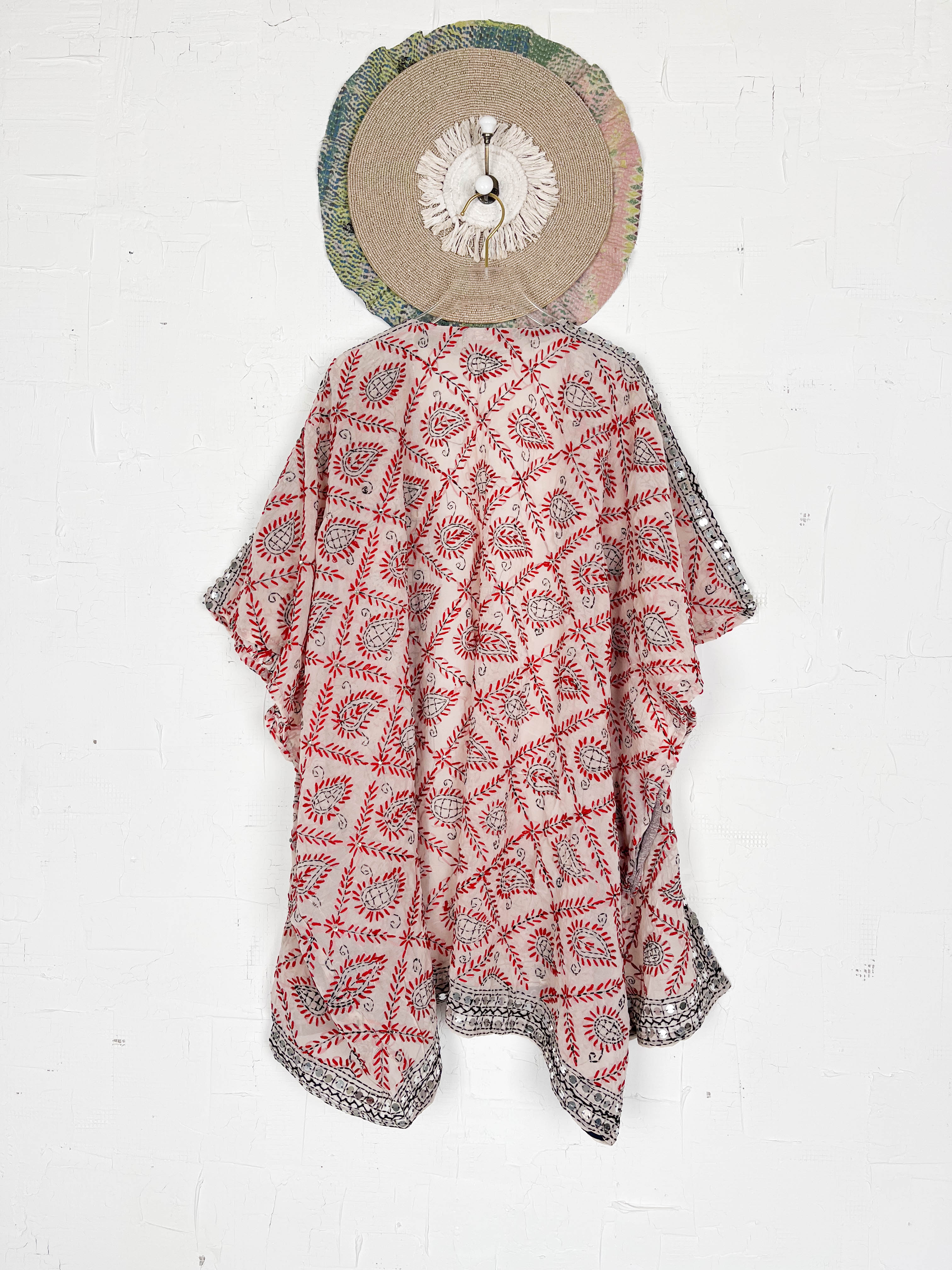 Hand Embroidered Robe - Love Protect Sustain