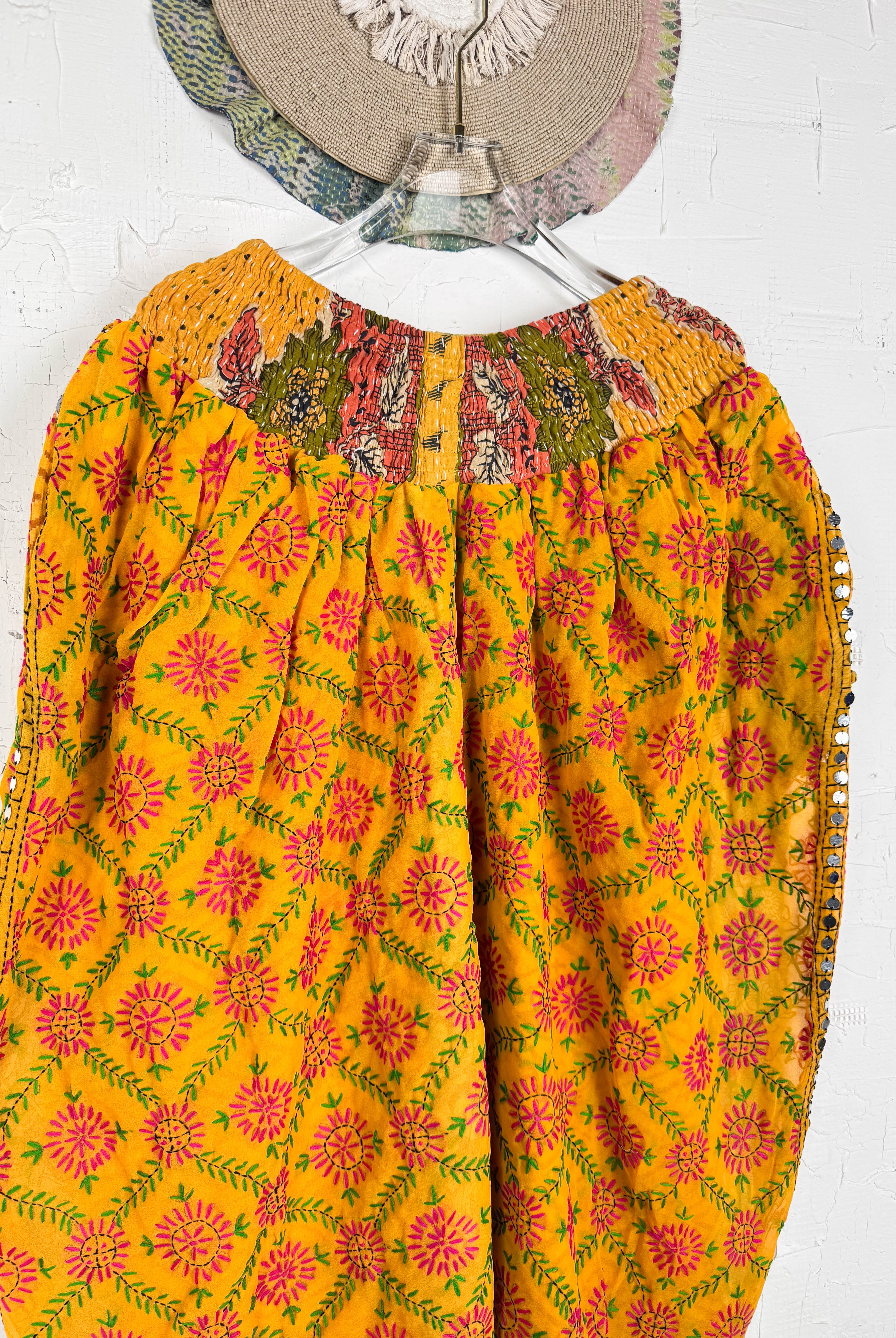 Hand embroidery pattern - Love Protect Sustain